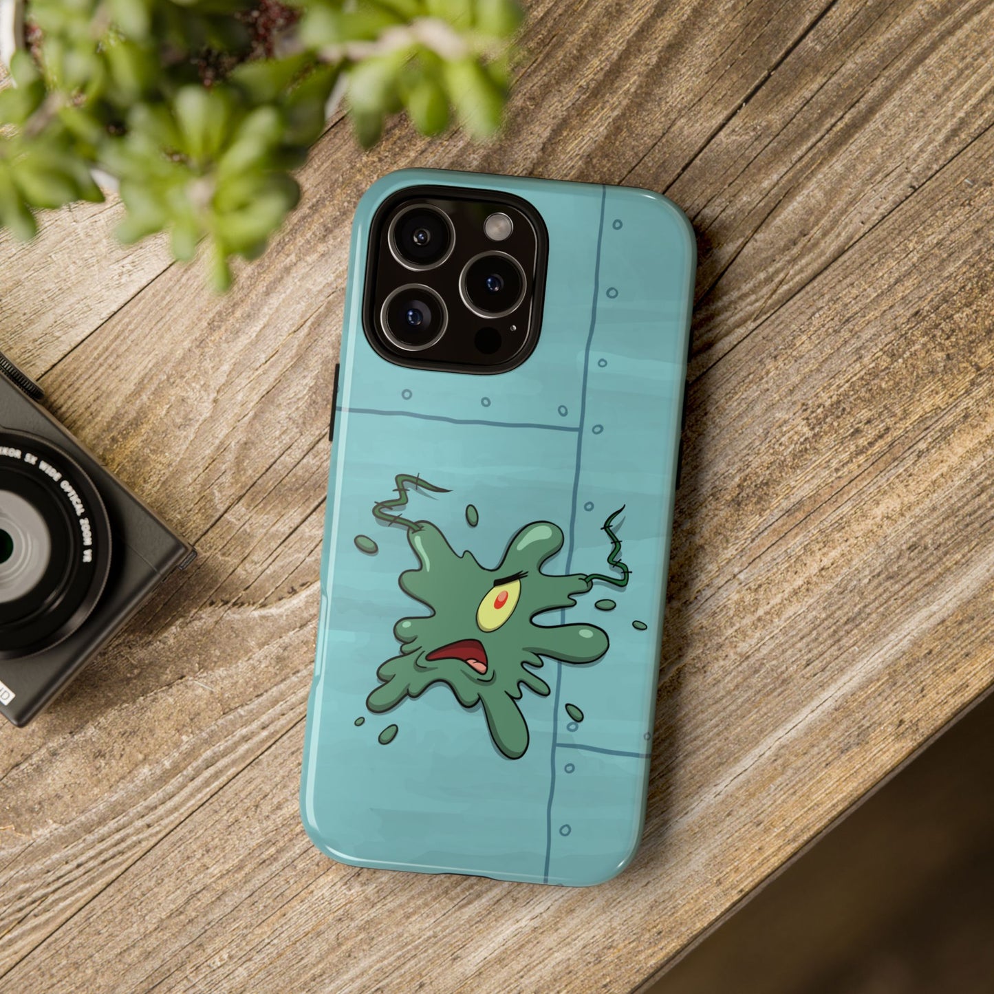 Walking the Plankton iphone case
