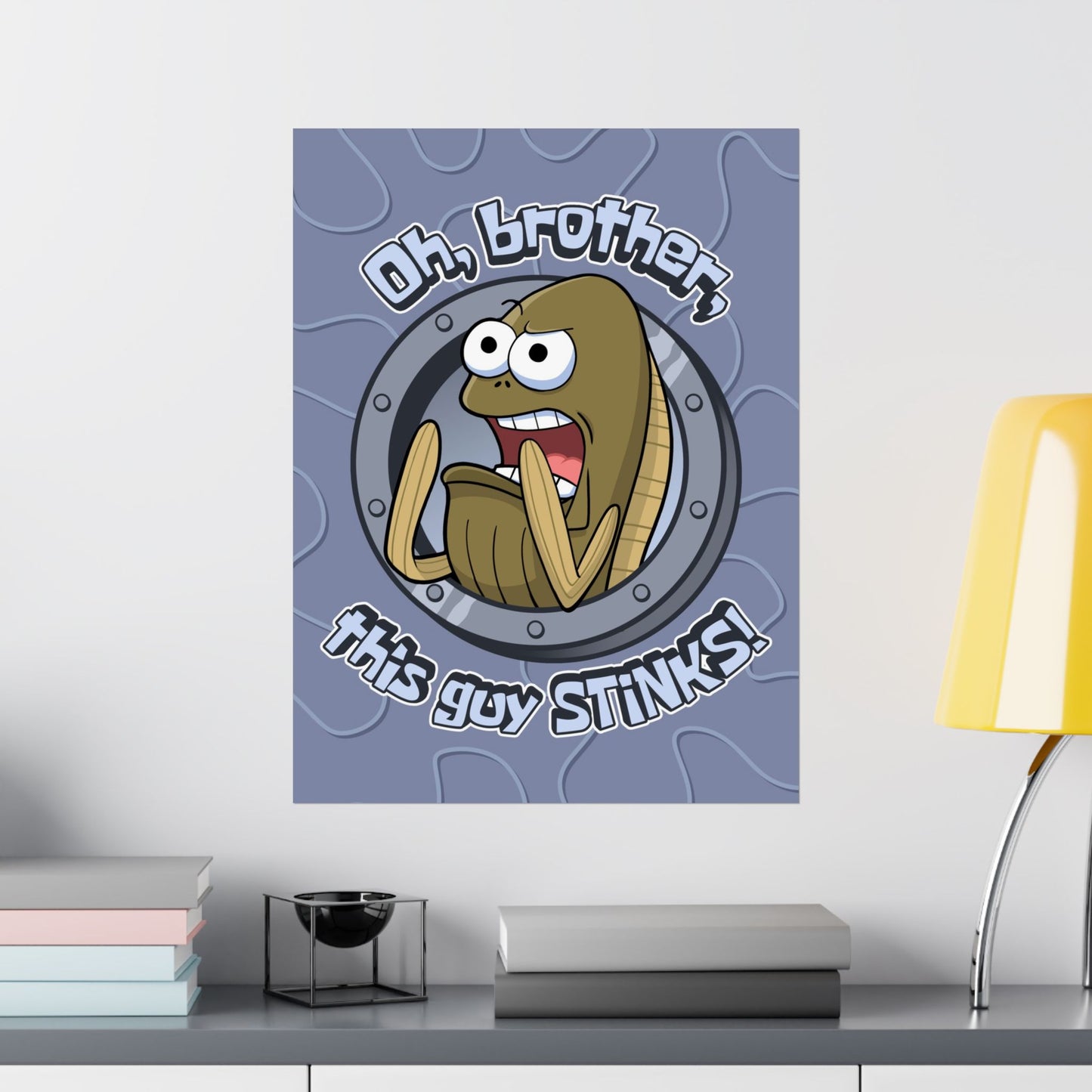 This Guy STINKS! matte poster
