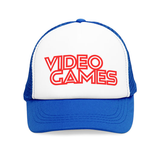 The Unofficial Video Games Cap printed trucker hat