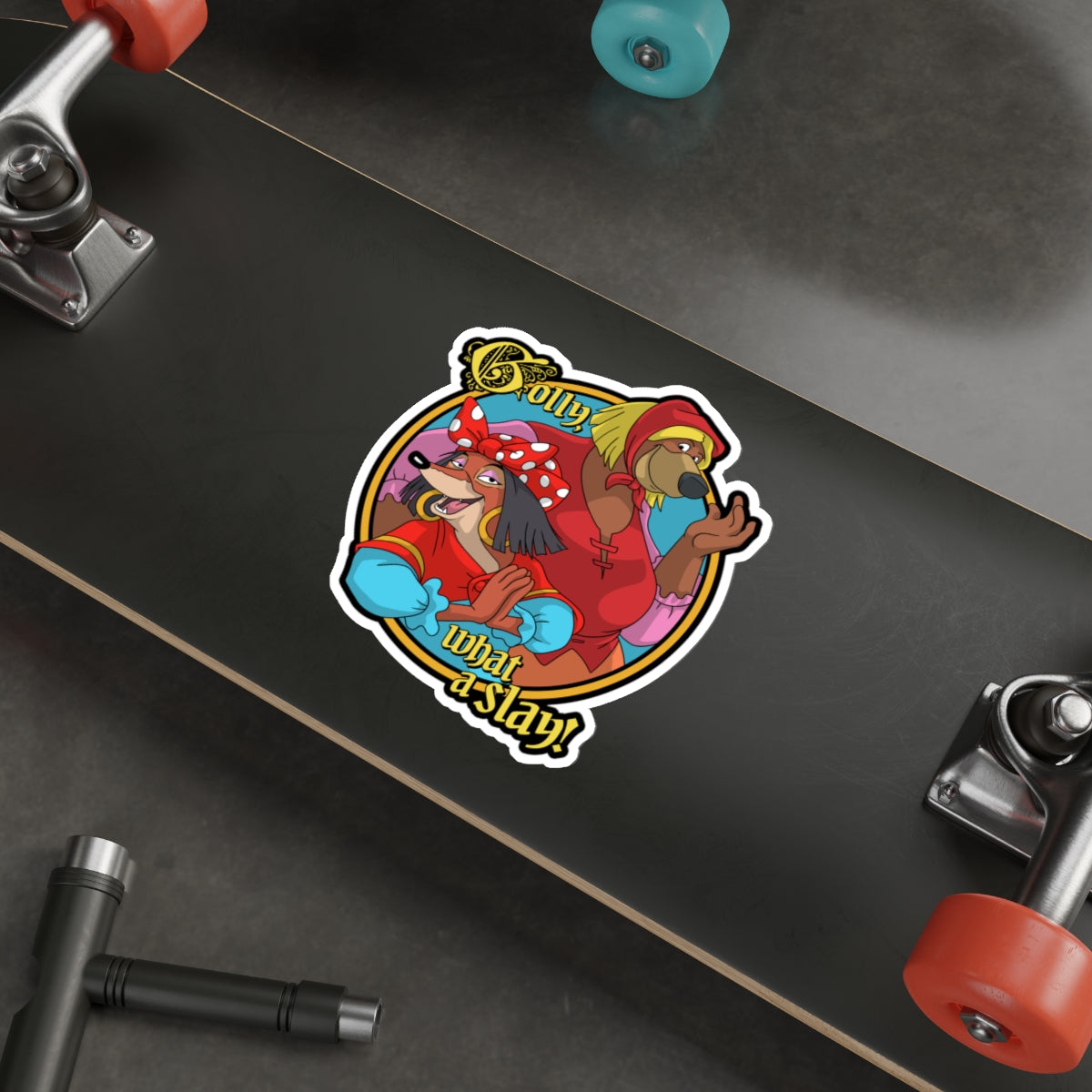 Golly, What a Slay vinyl sticker