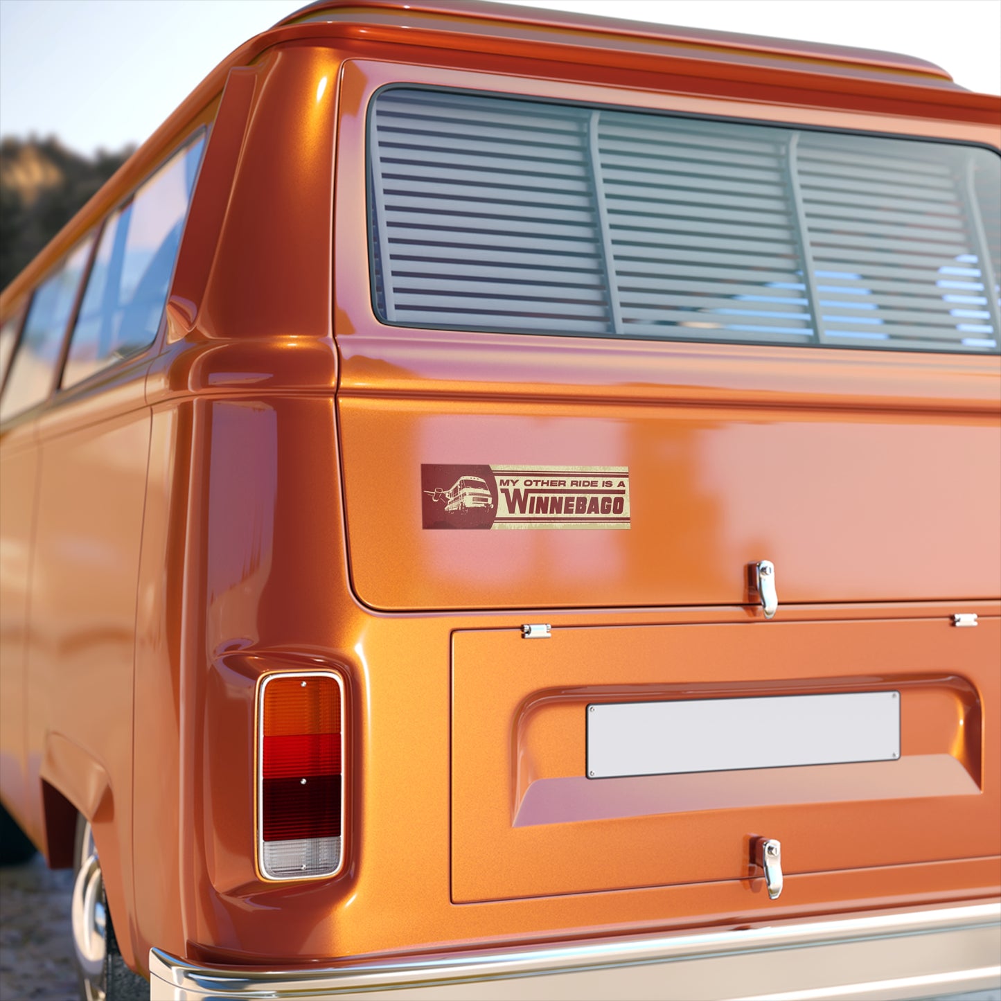 My Other Ride Is a Winnebago bumper sticker