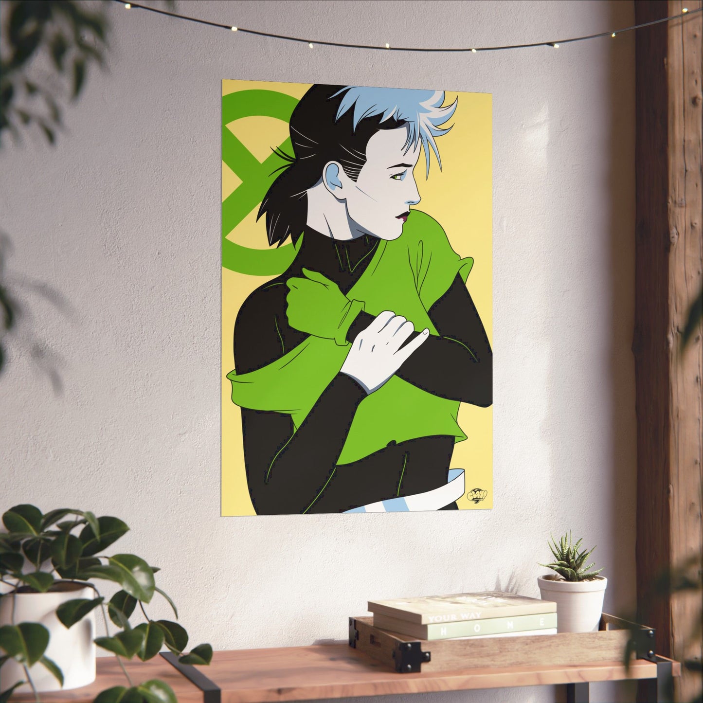Rogue Glove '80s matte poster