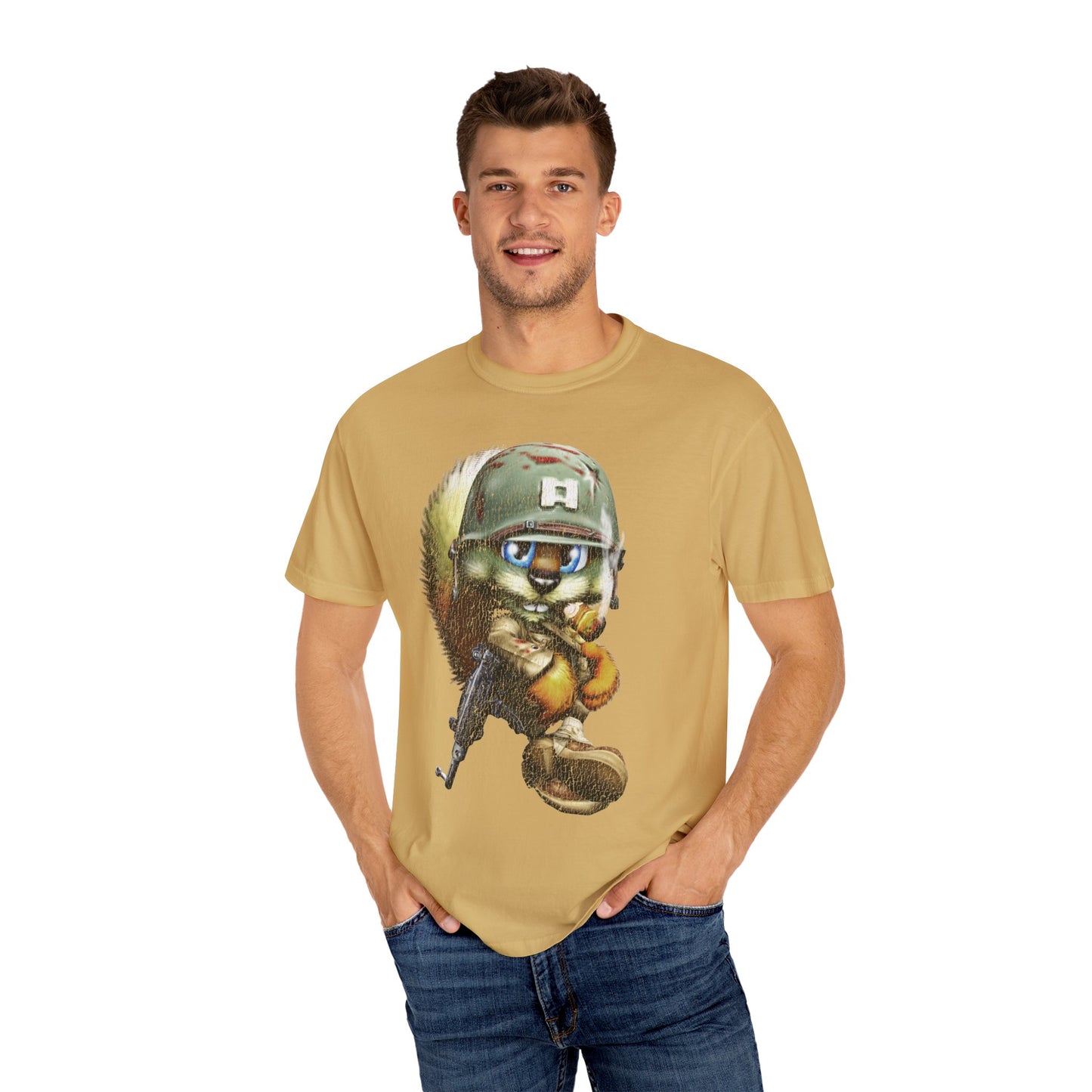 Bad Fur You Boot Throwback tee