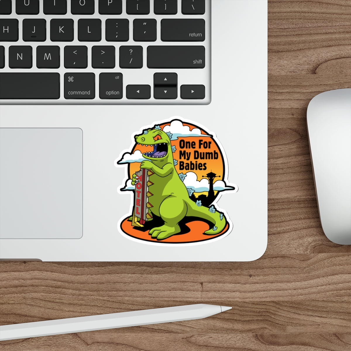 One For My Dumb Babies vinyl sticker