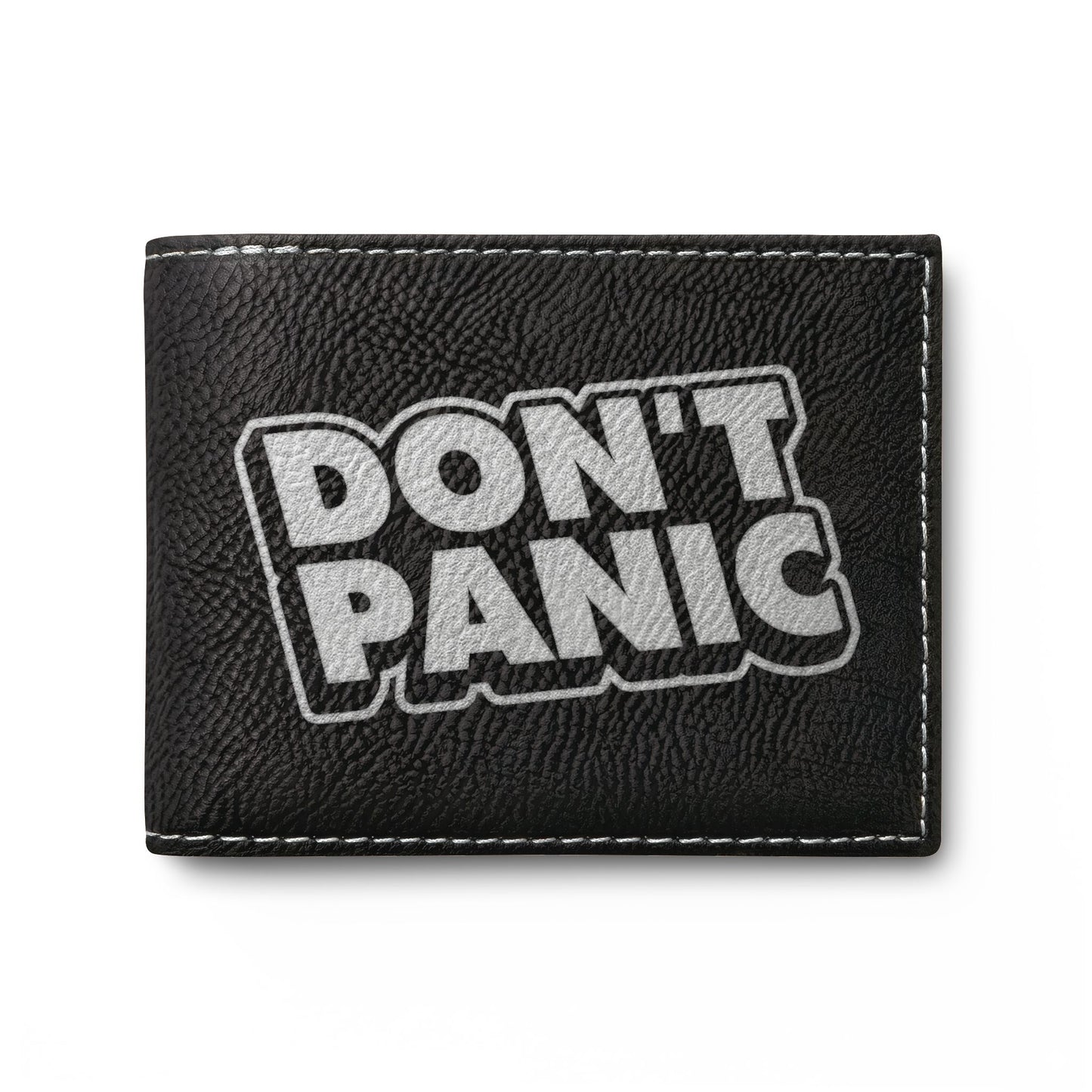 Don't Panic bi-fold wallet