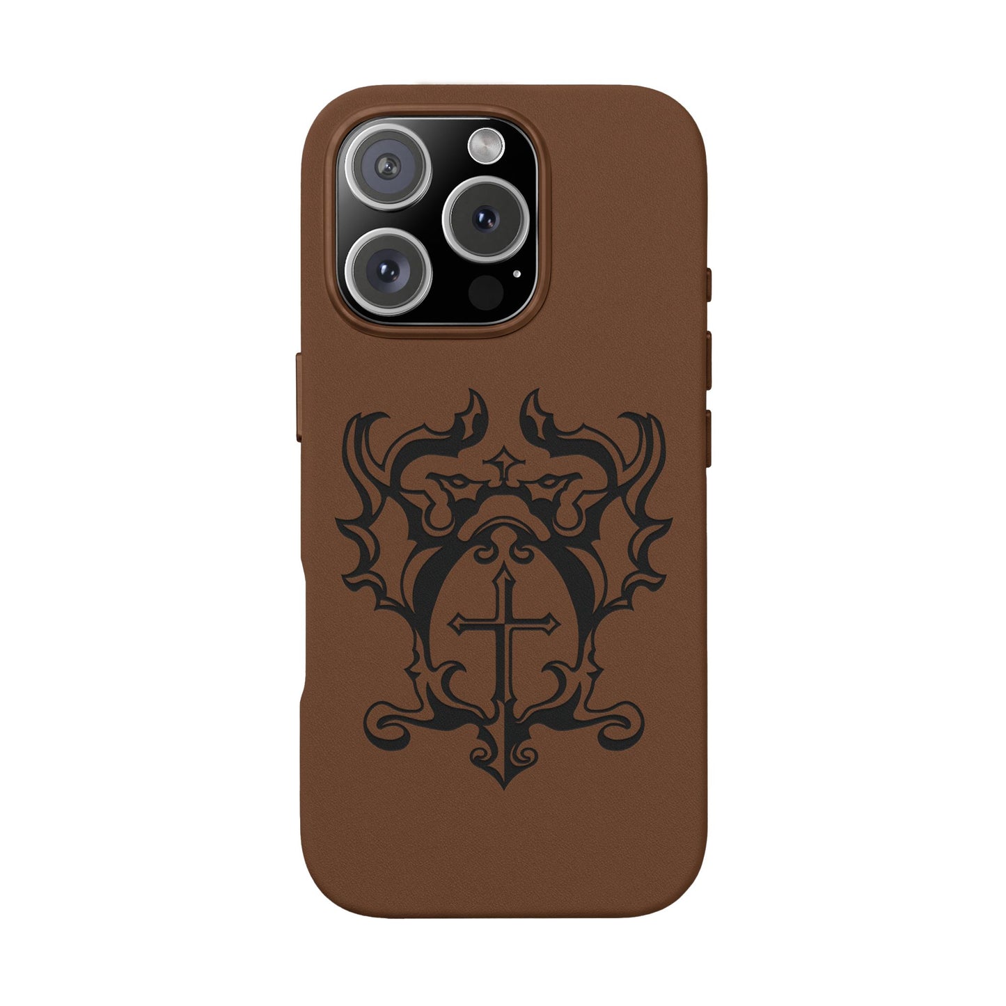 Vampire Killer Clan faux leather phone case