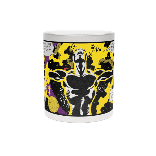 Forgive Me metallic mug