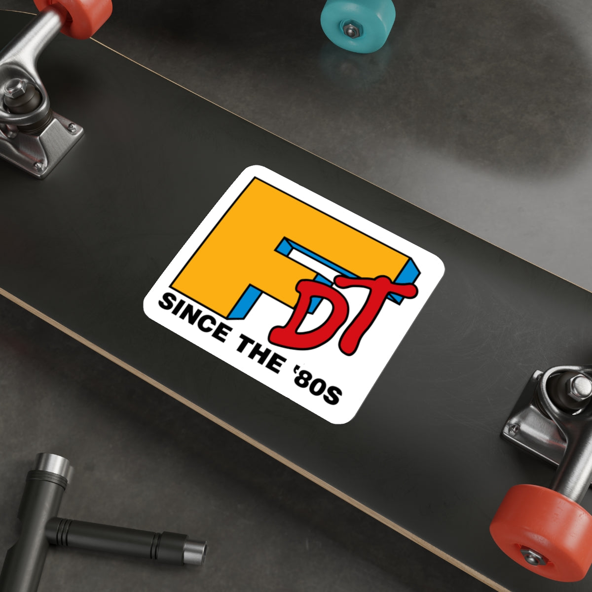 I Want My FDT vinyl sticker