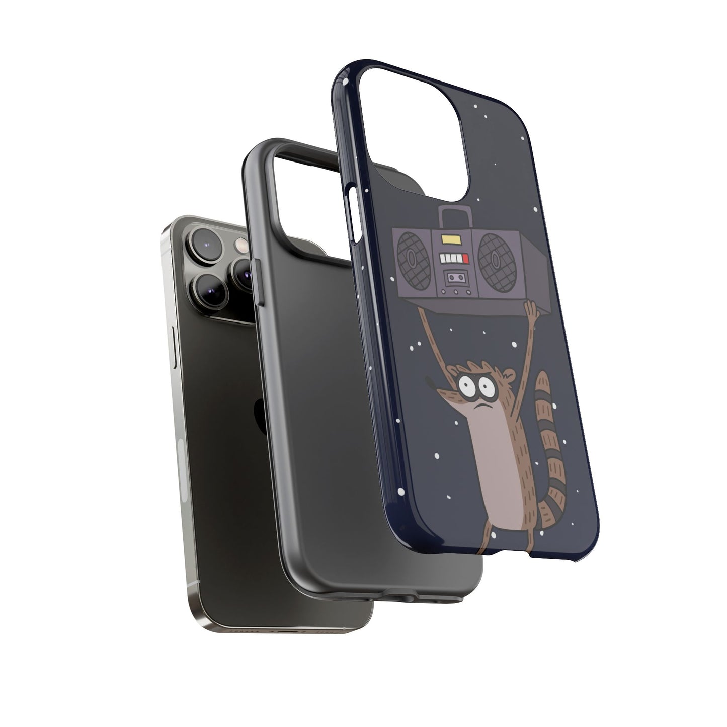 Rigby Boombox iphone case