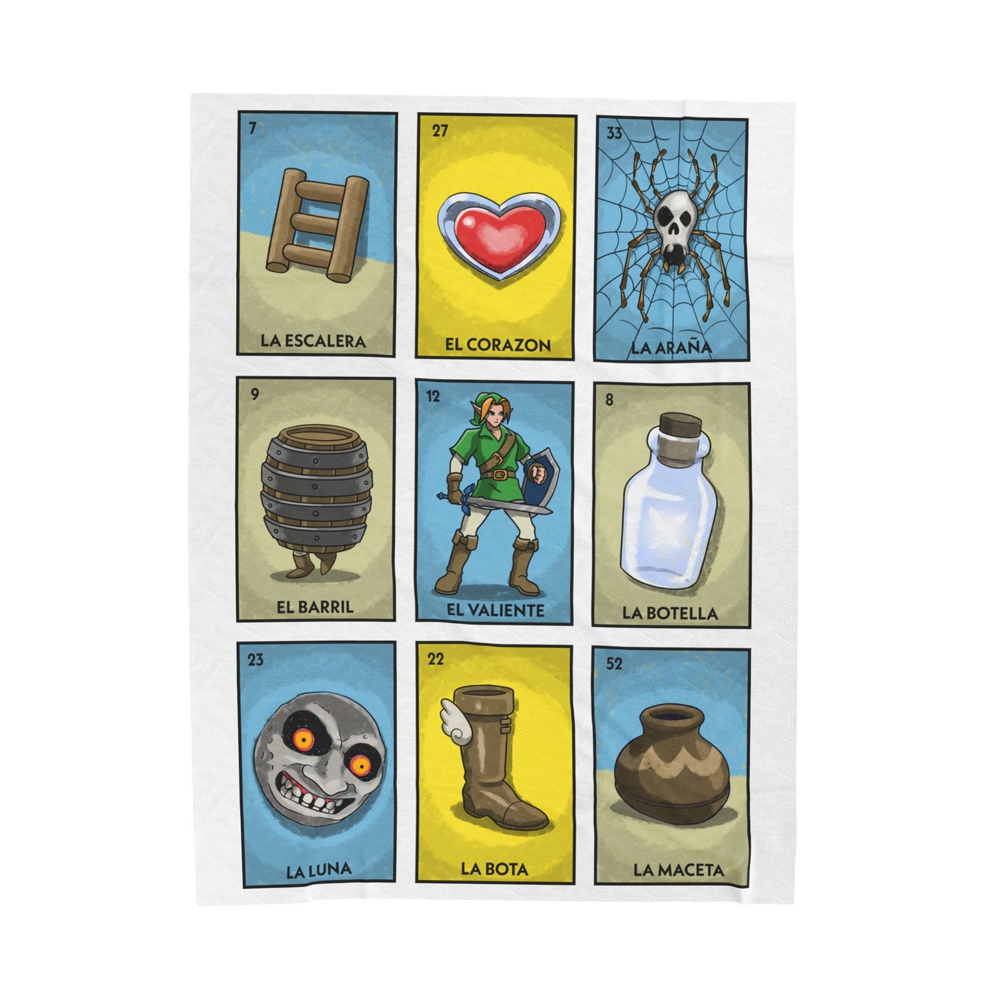 LoZteria velveteen plush blanket