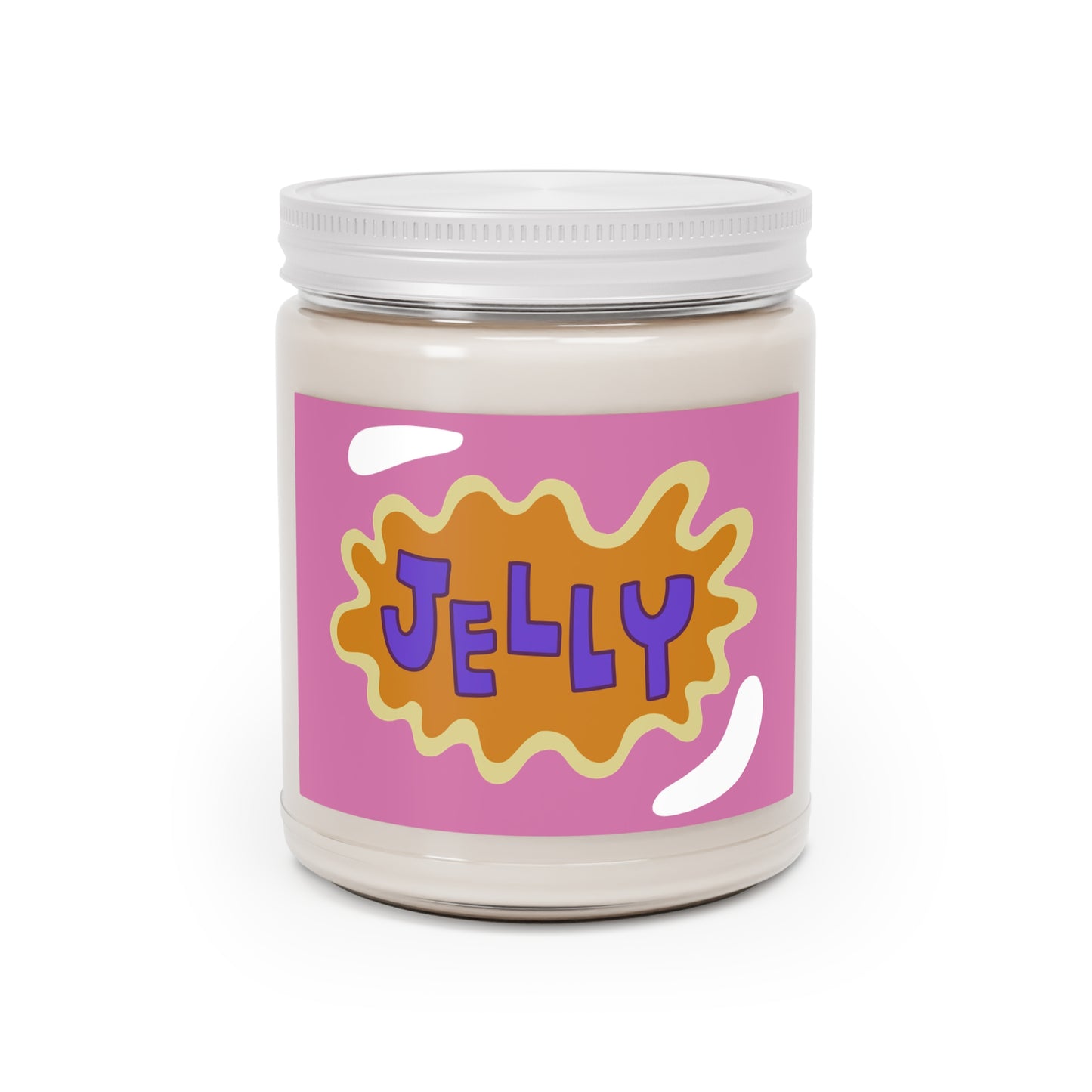 Jellyfish Jelly PINK GRAPEFRUIT scented candle