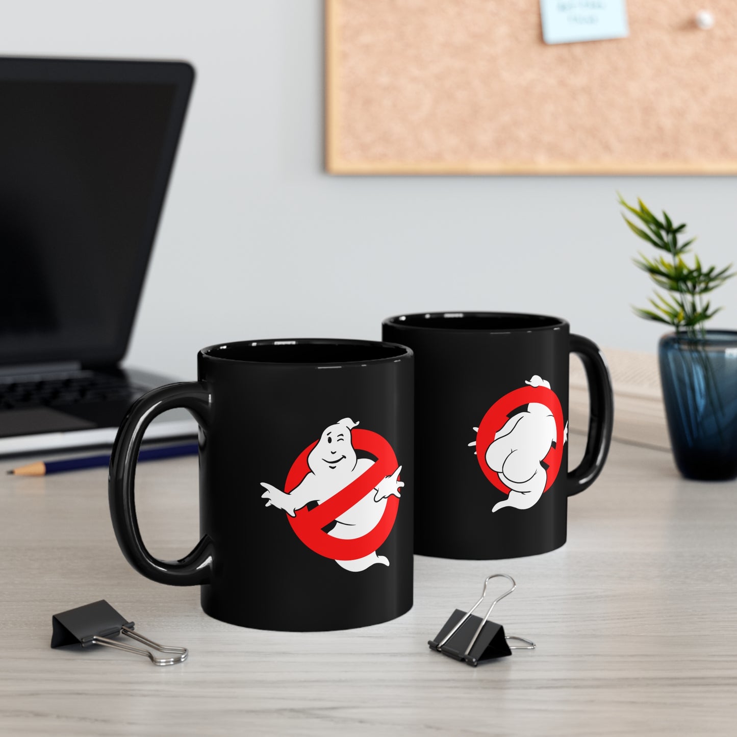 Ghostbutters ceramic mug