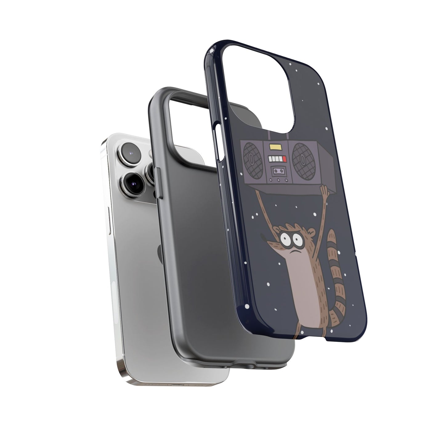 Rigby Boombox iphone case