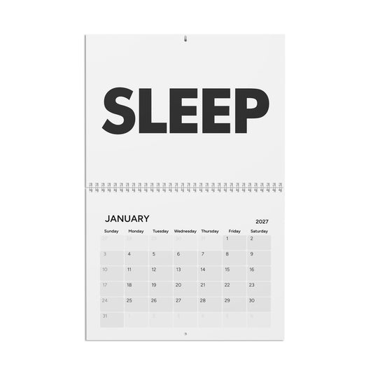 We Sleep They Live 2027 Calendar