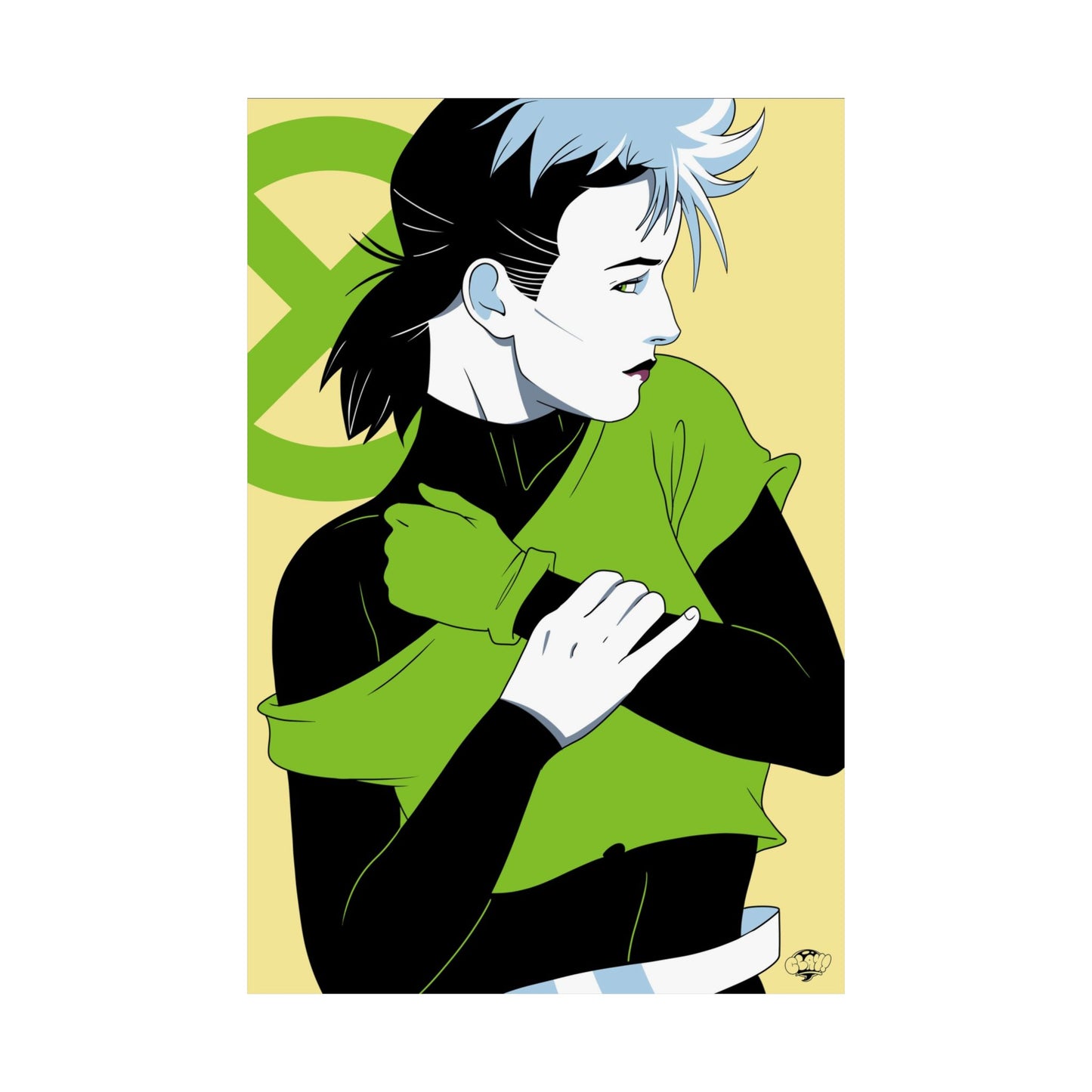 Rogue Glove '80s matte poster