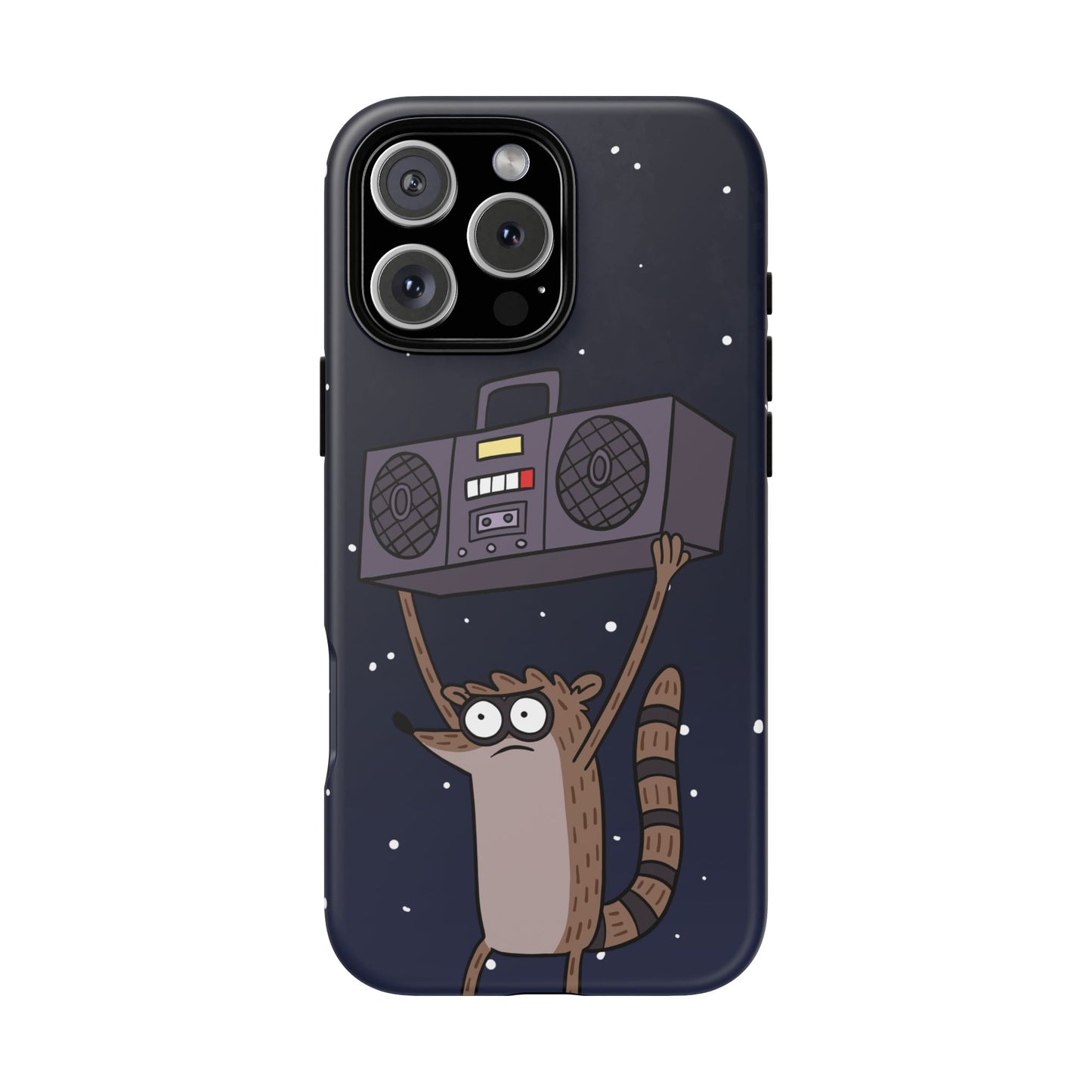 Rigby Boombox iphone case