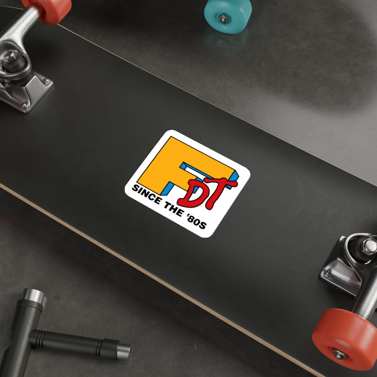 I Want My FDT vinyl sticker