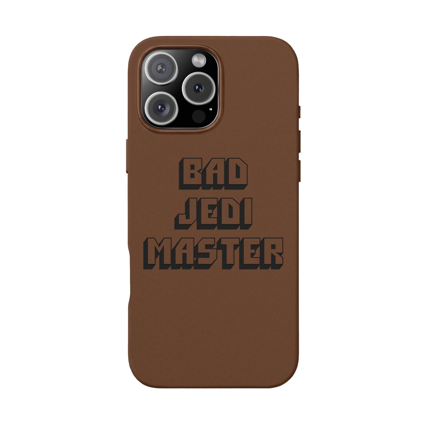 Bad JM faux leather phone case