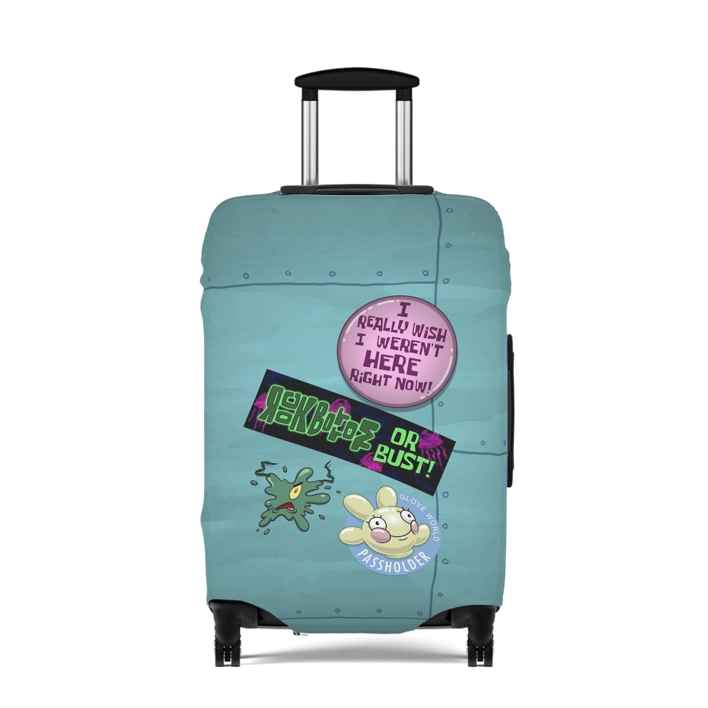 Bikini Bottom Traveler luggage cover