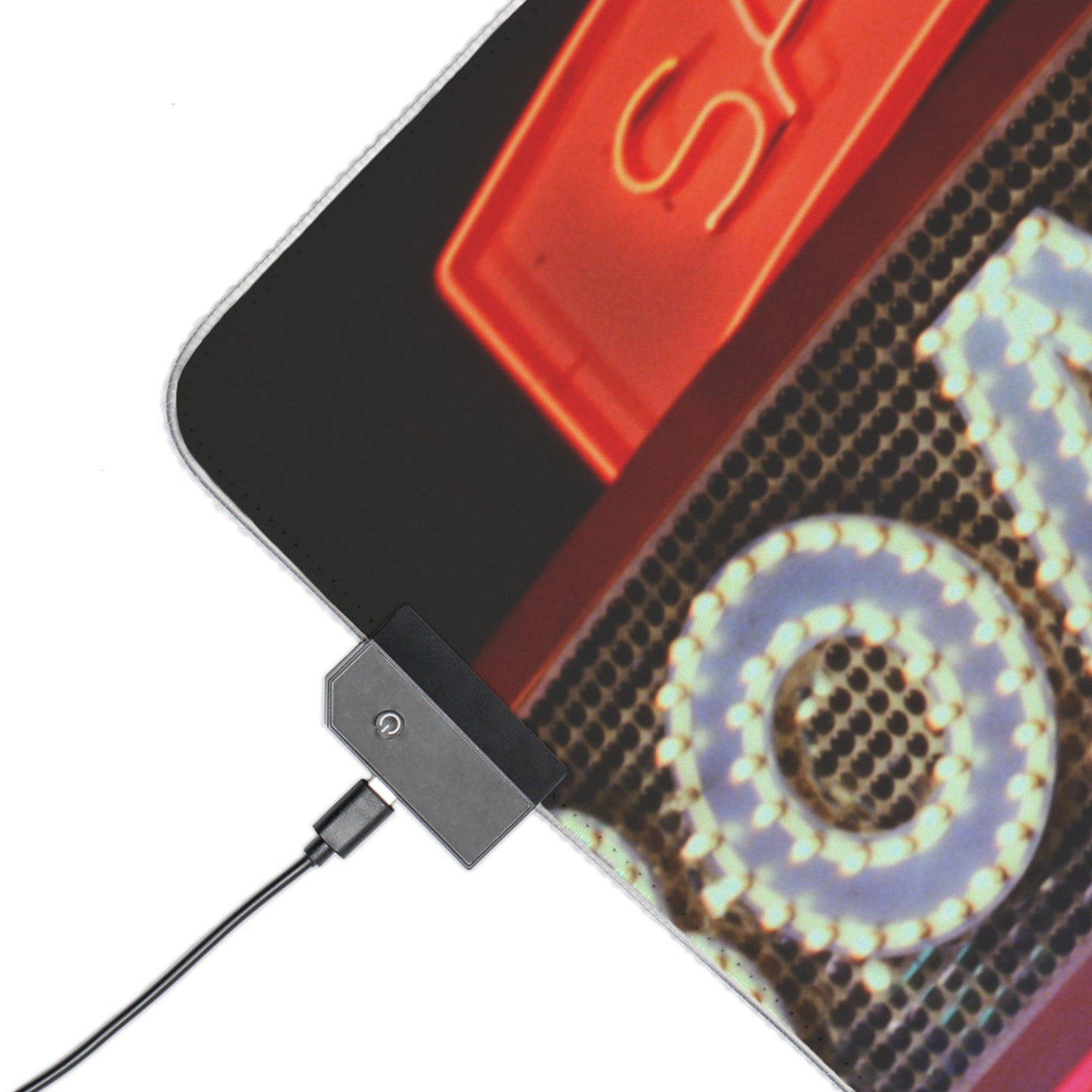 Santa Carla Boardwalk LED desk mat