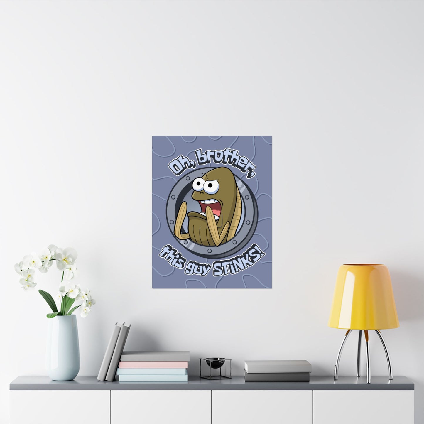 This Guy STINKS! matte poster