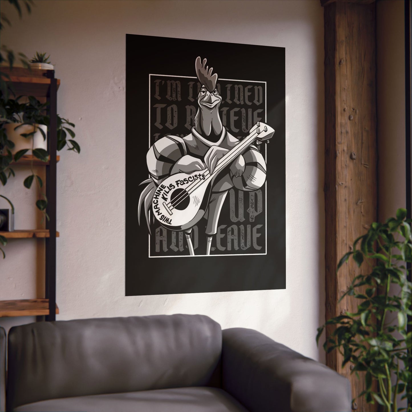 Woody-A-Dale matte poster