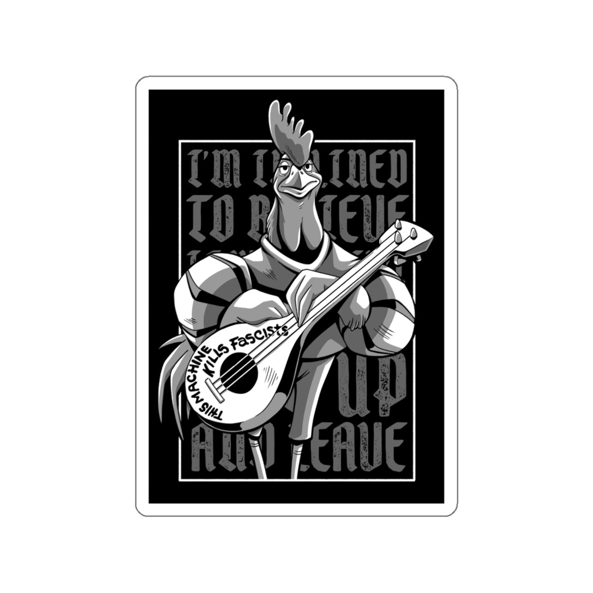 Woody-A-Dale vinyl sticker