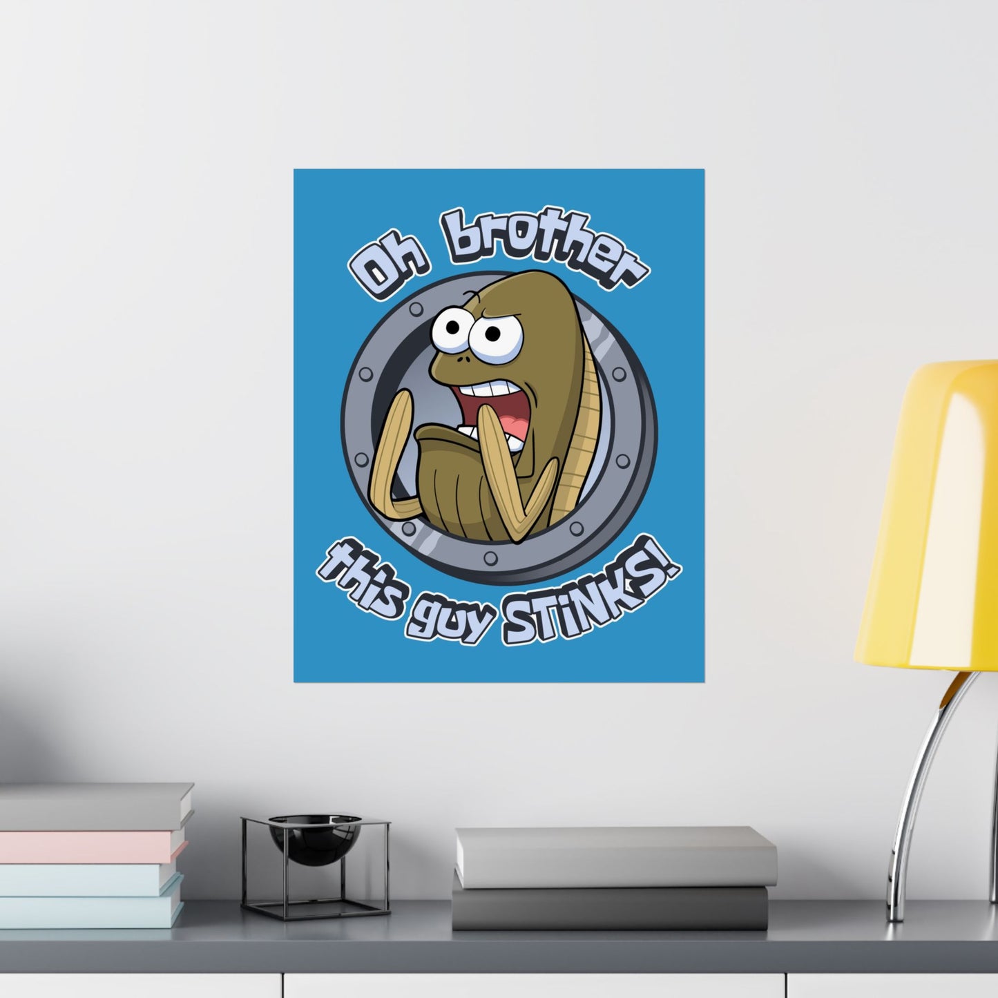 This Guy STINKS! matte poster