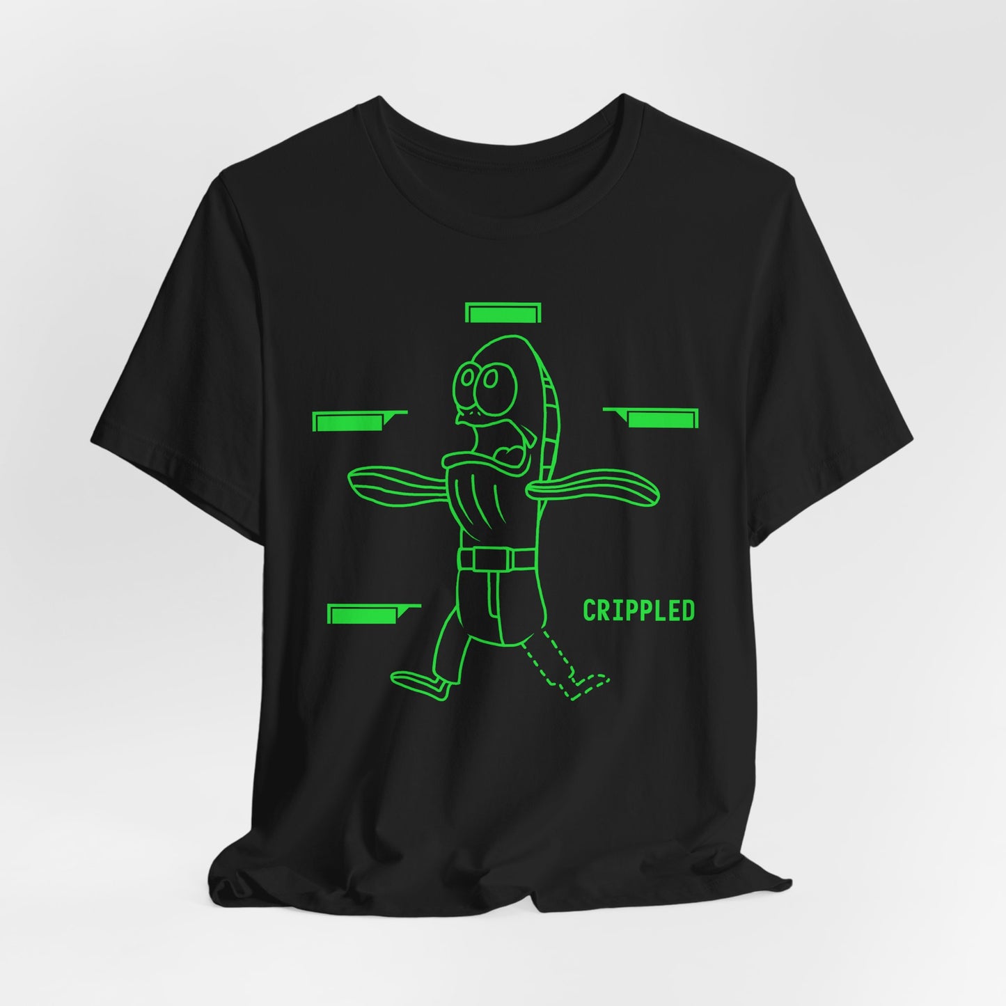 My (crippled) leg! t-shirt