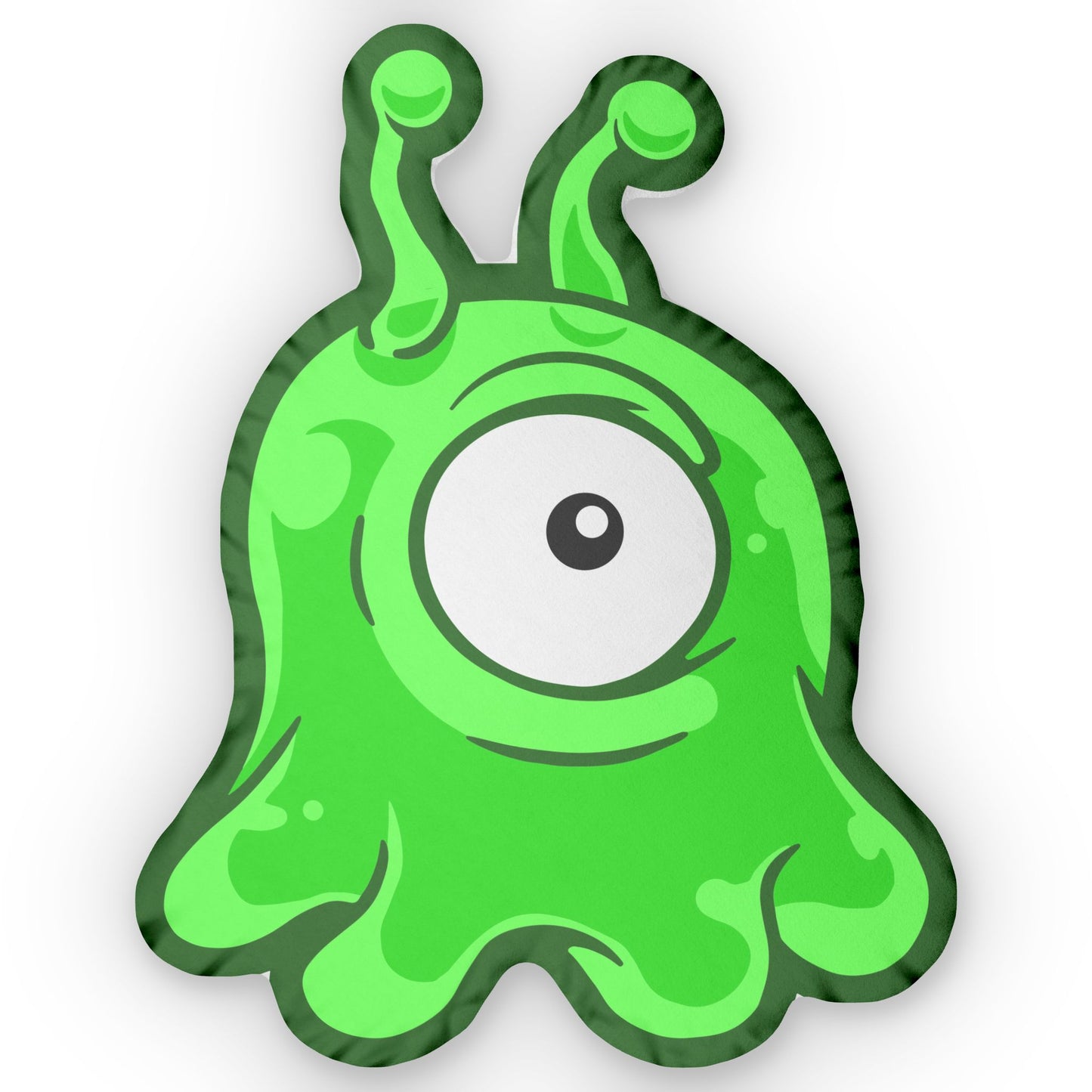 Brain Slug plush throw pillow