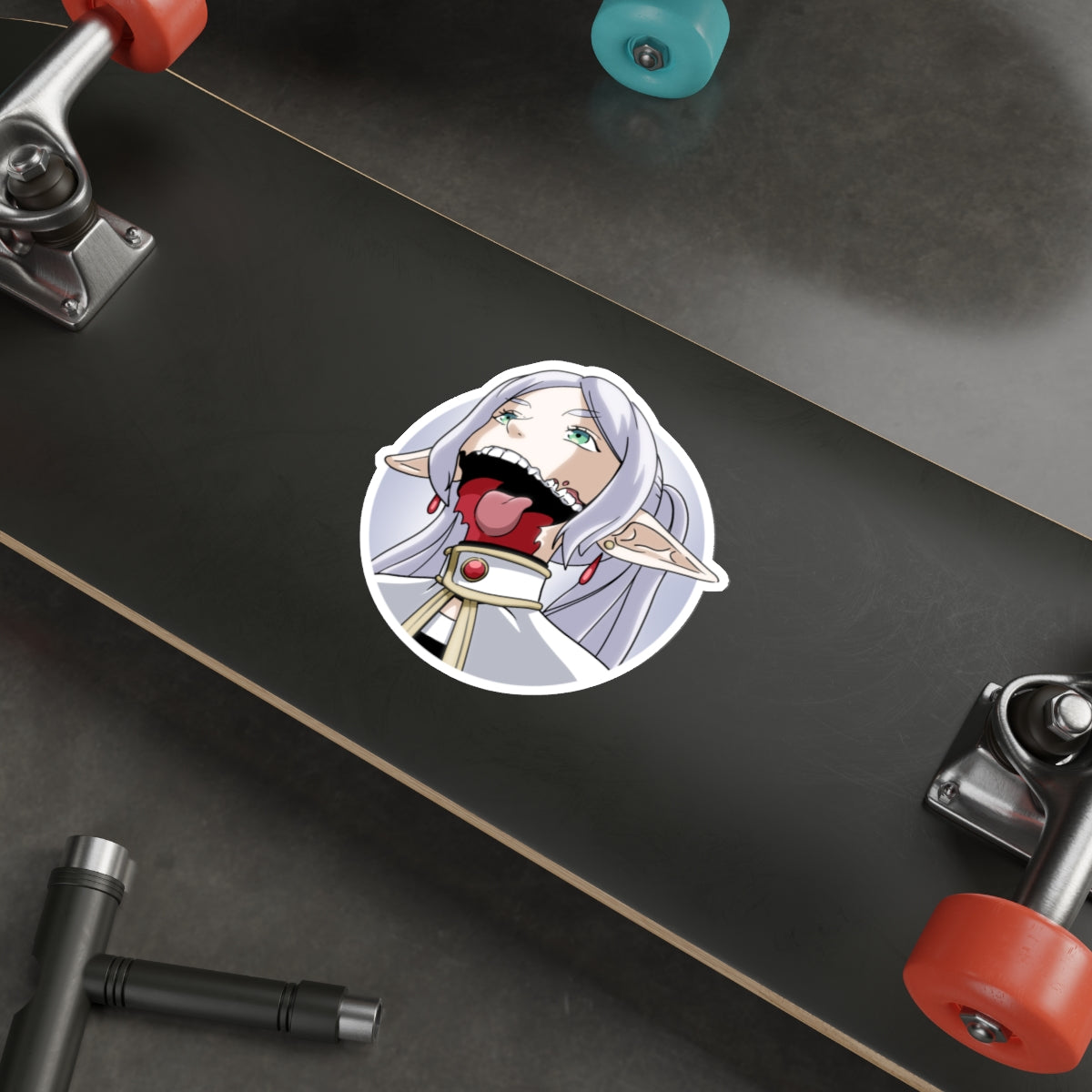 Looking Up vinyl sticker