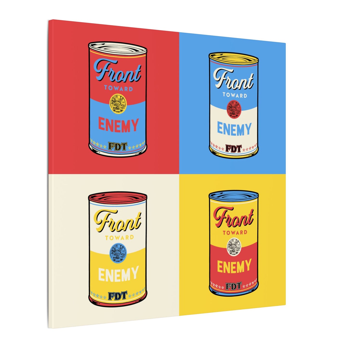 Soup Canmore Pop Art canvas print