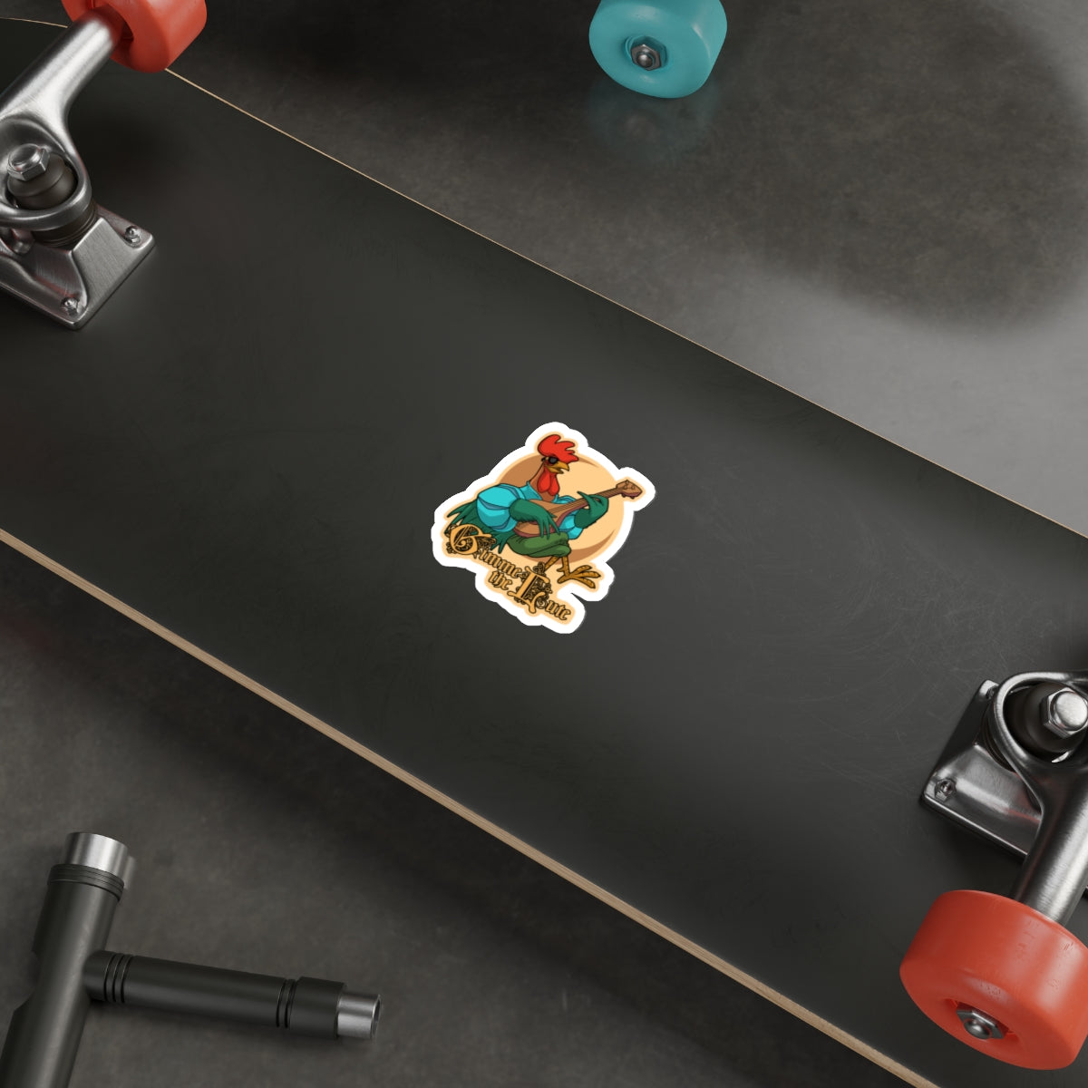 Gimme the Lute vinyl sticker