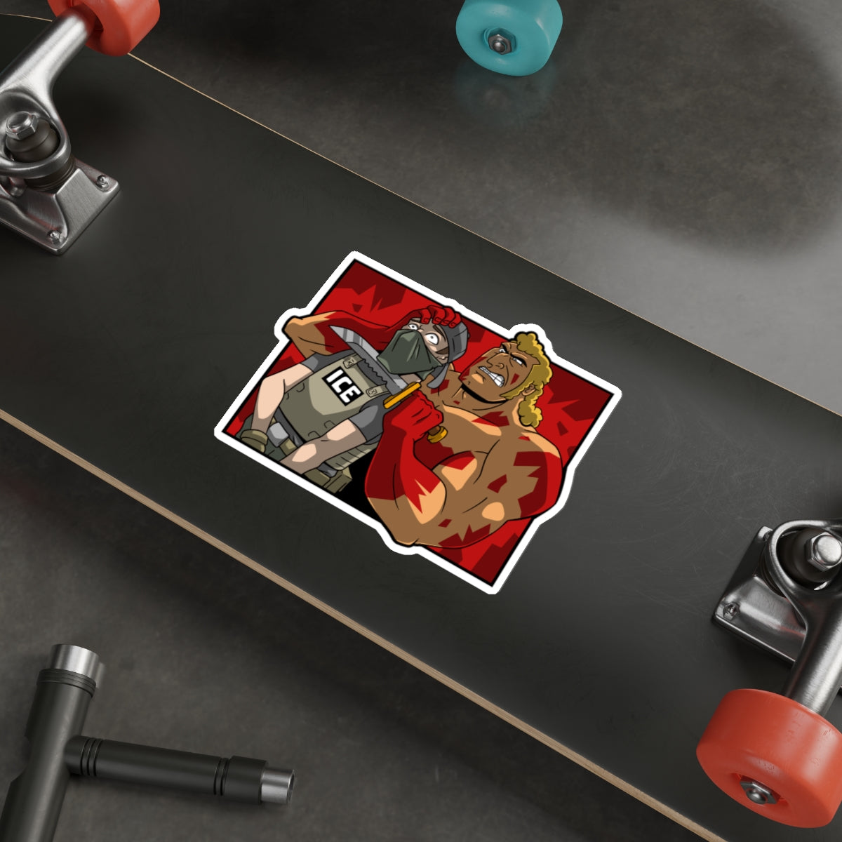 Brock ICE ALT vinyl sticker