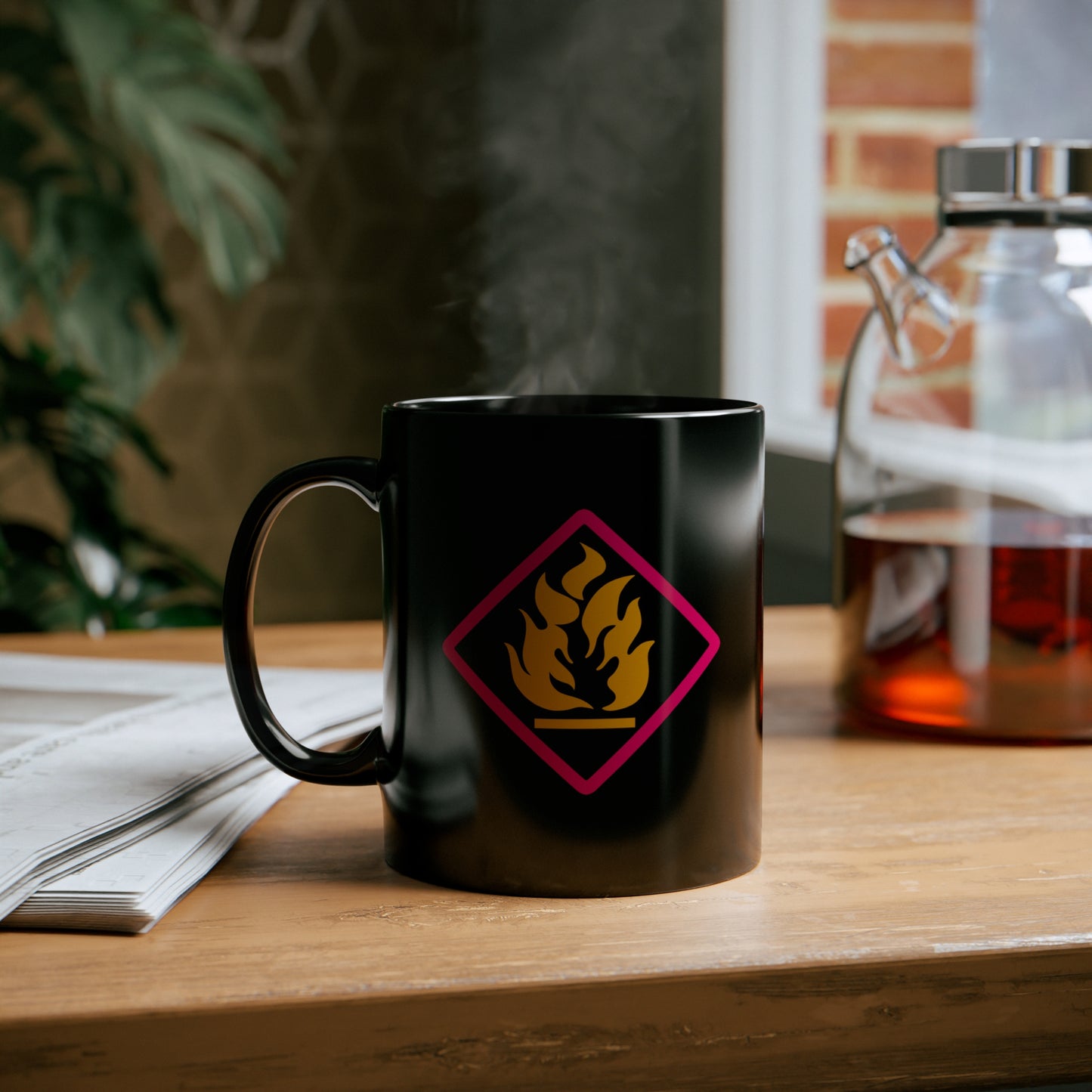 aCiD bUrN ceramic mug