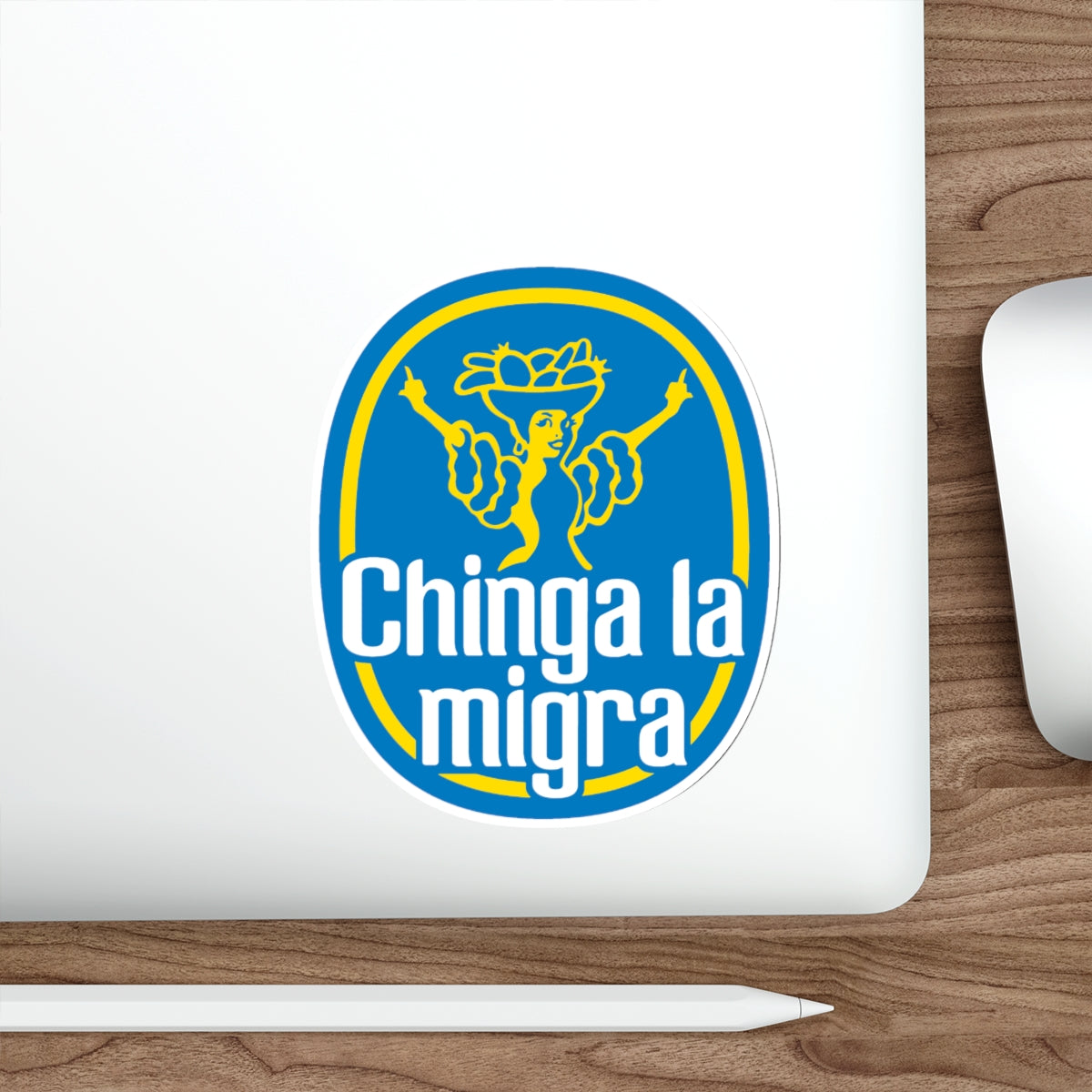 ICE is Bananas vinyl sticker