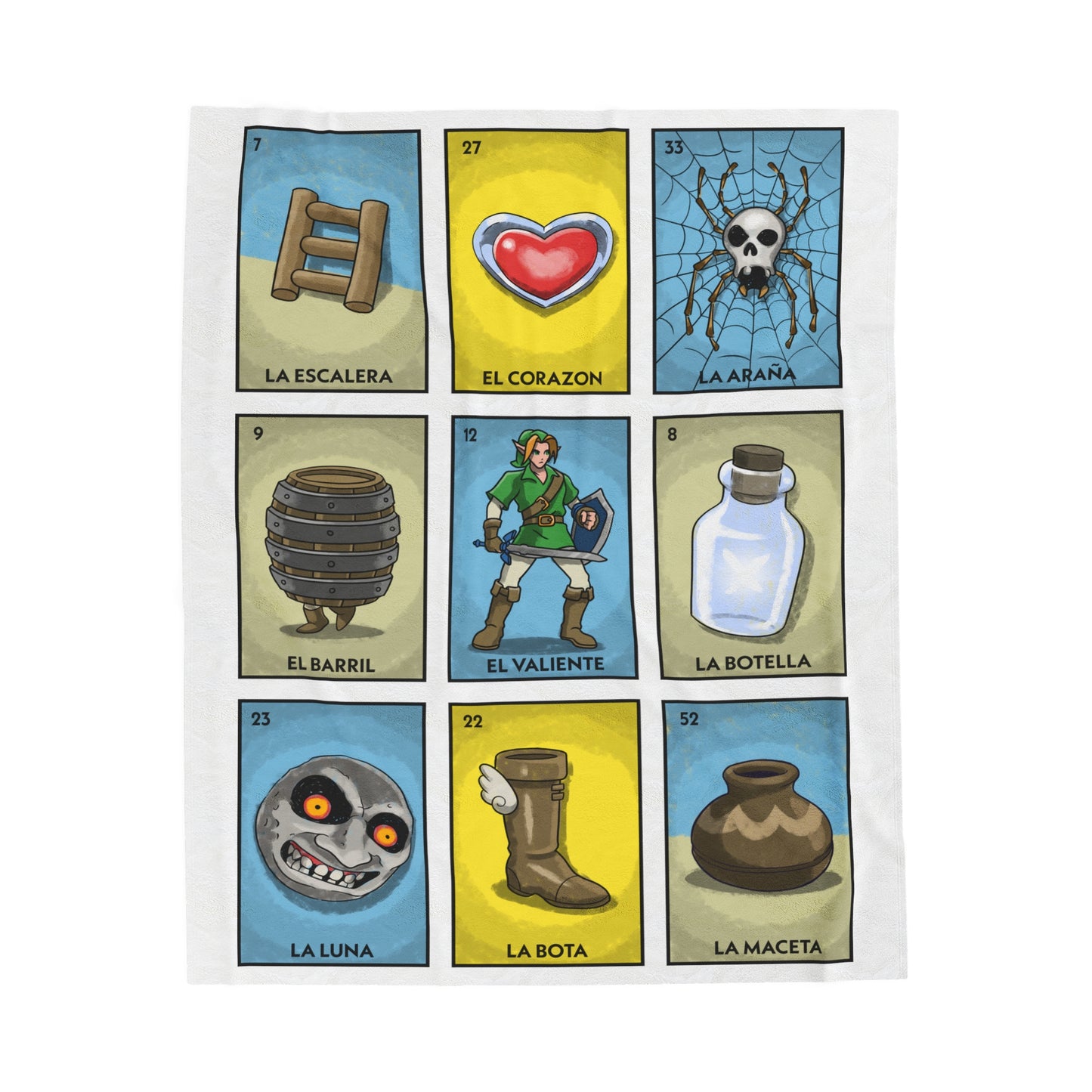 LoZteria velveteen plush blanket