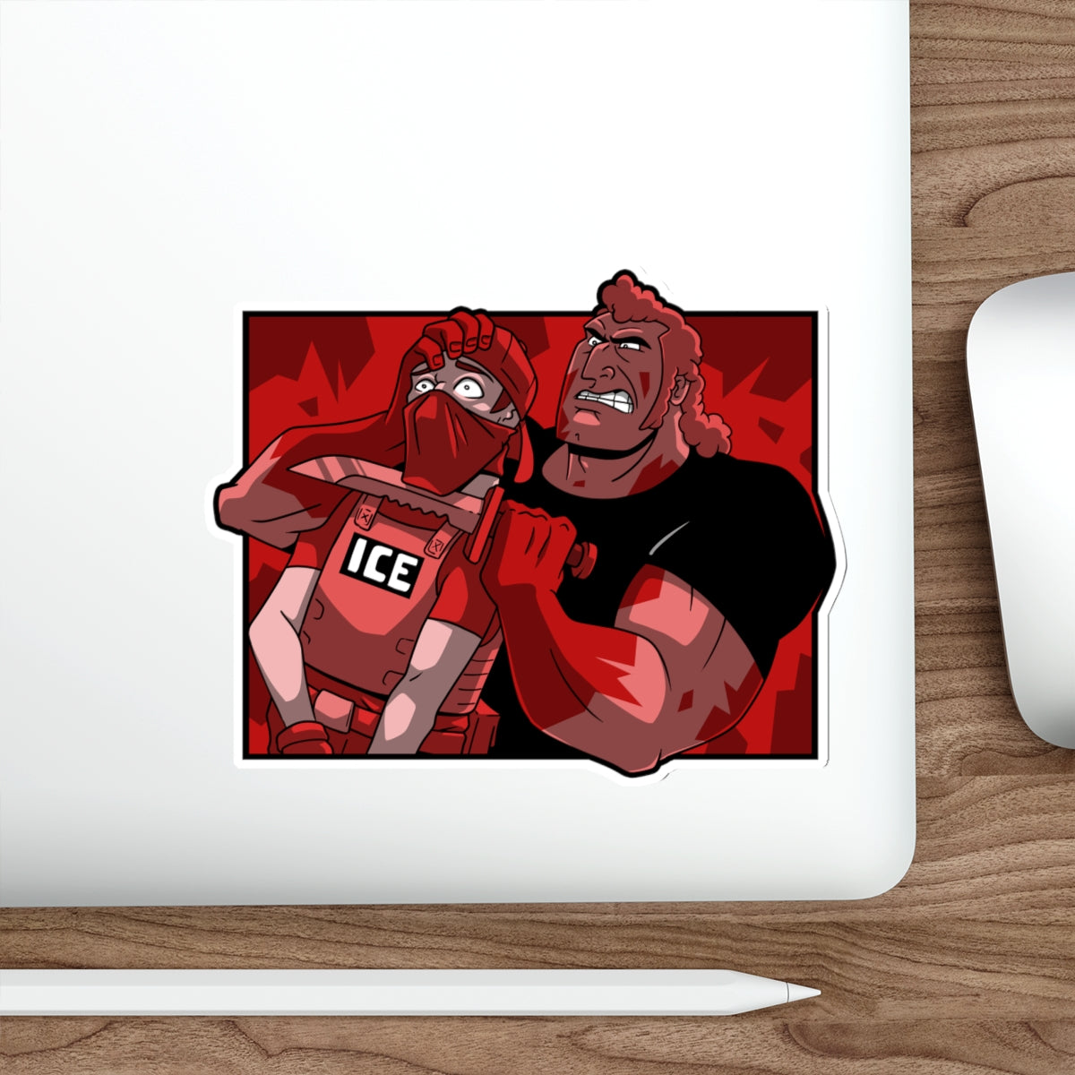 Brock ICE vinyl sticker