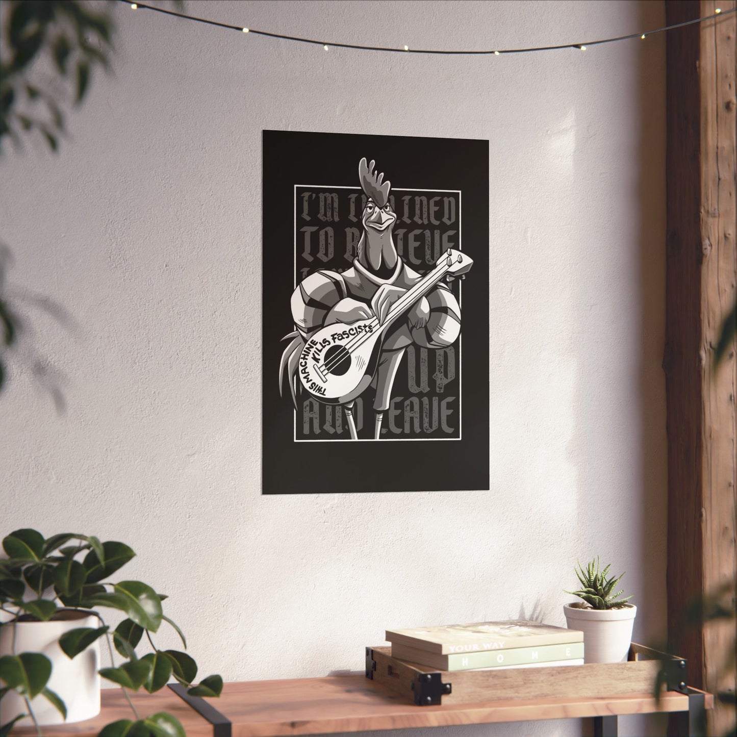 Woody-A-Dale matte poster