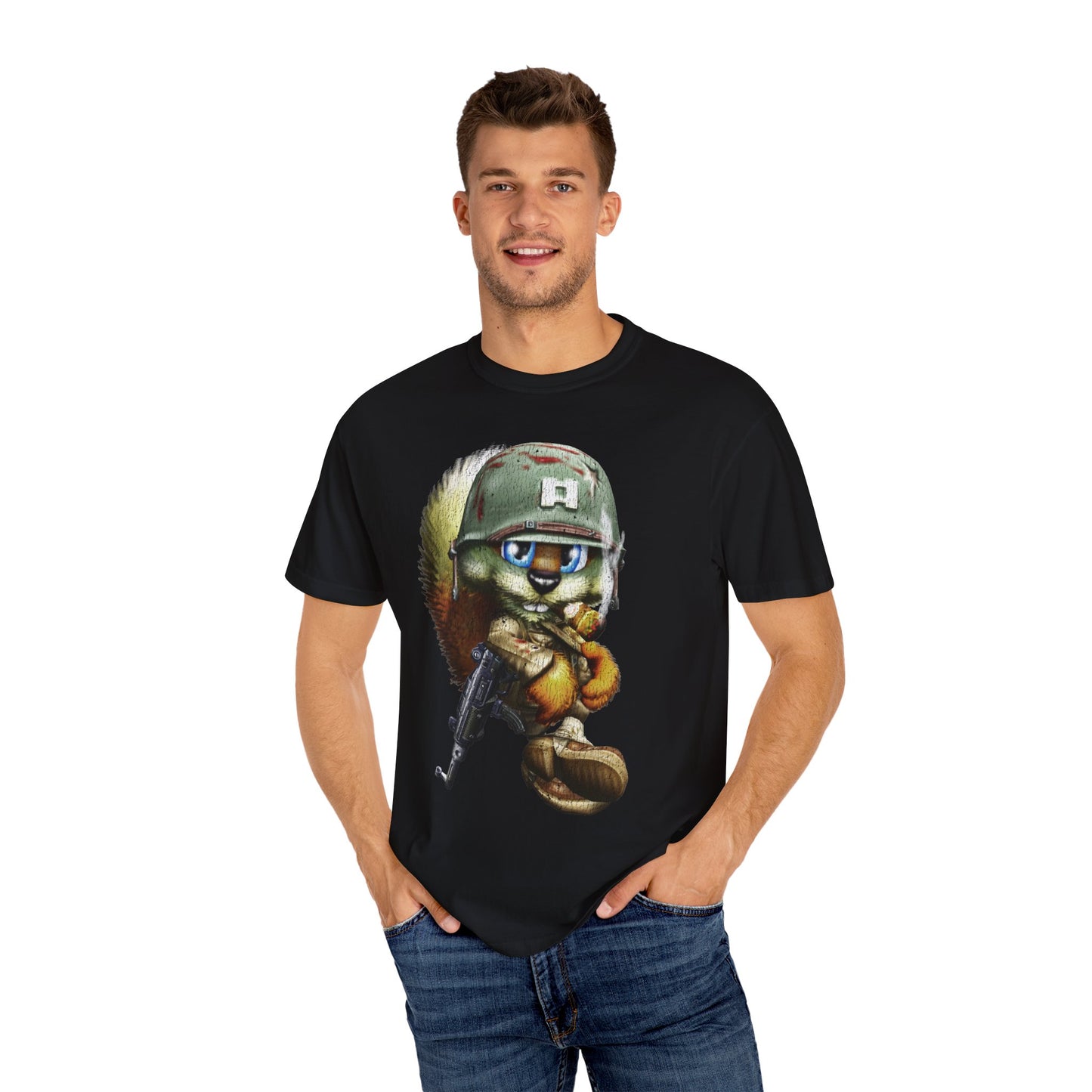 Bad Fur You Boot Throwback tee