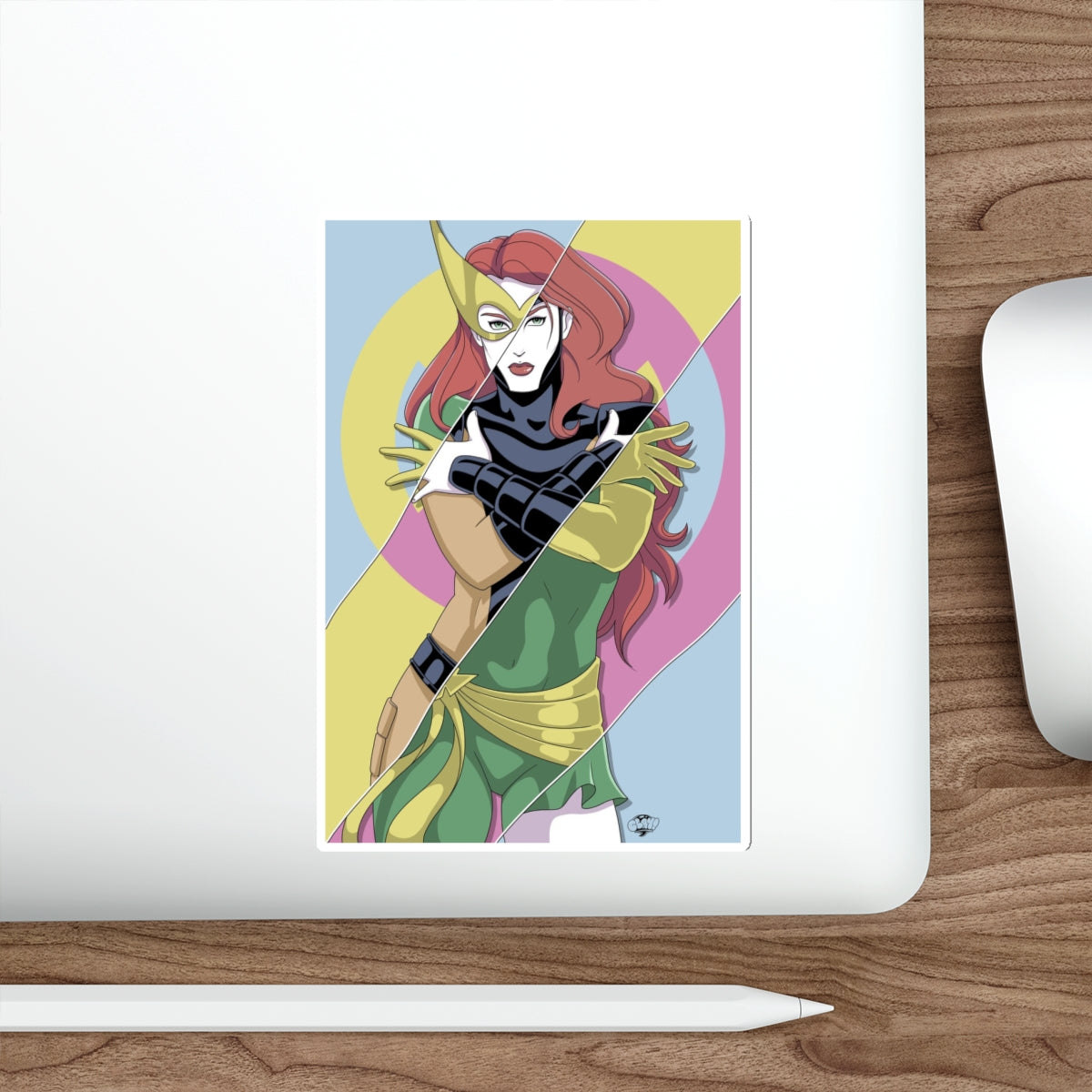 Jeana Grey vinyl sticker