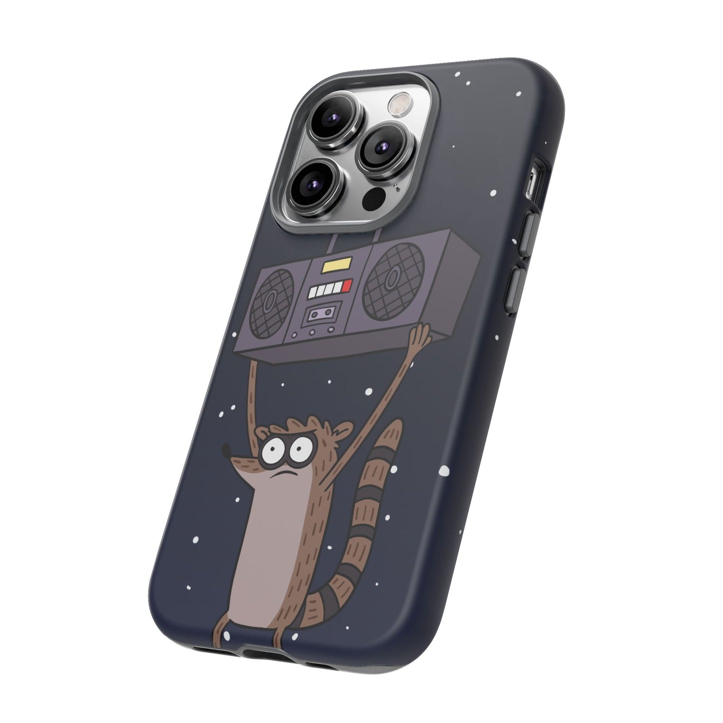 Rigby Boombox iphone case