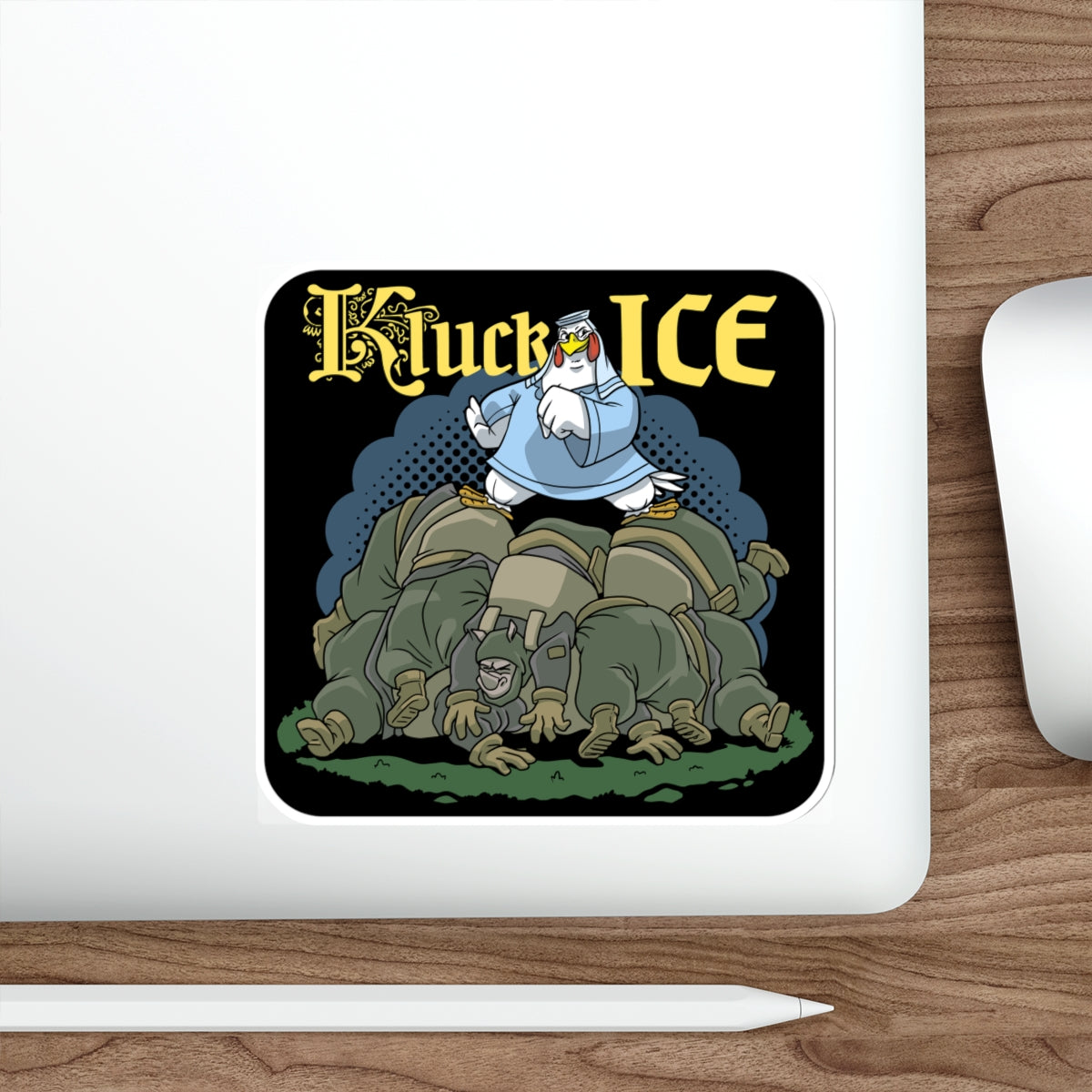 Kluck ICE vinyl sticker