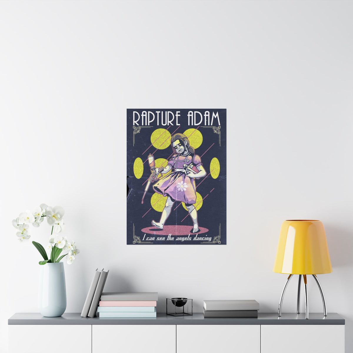 Rapture ADAM matte poster