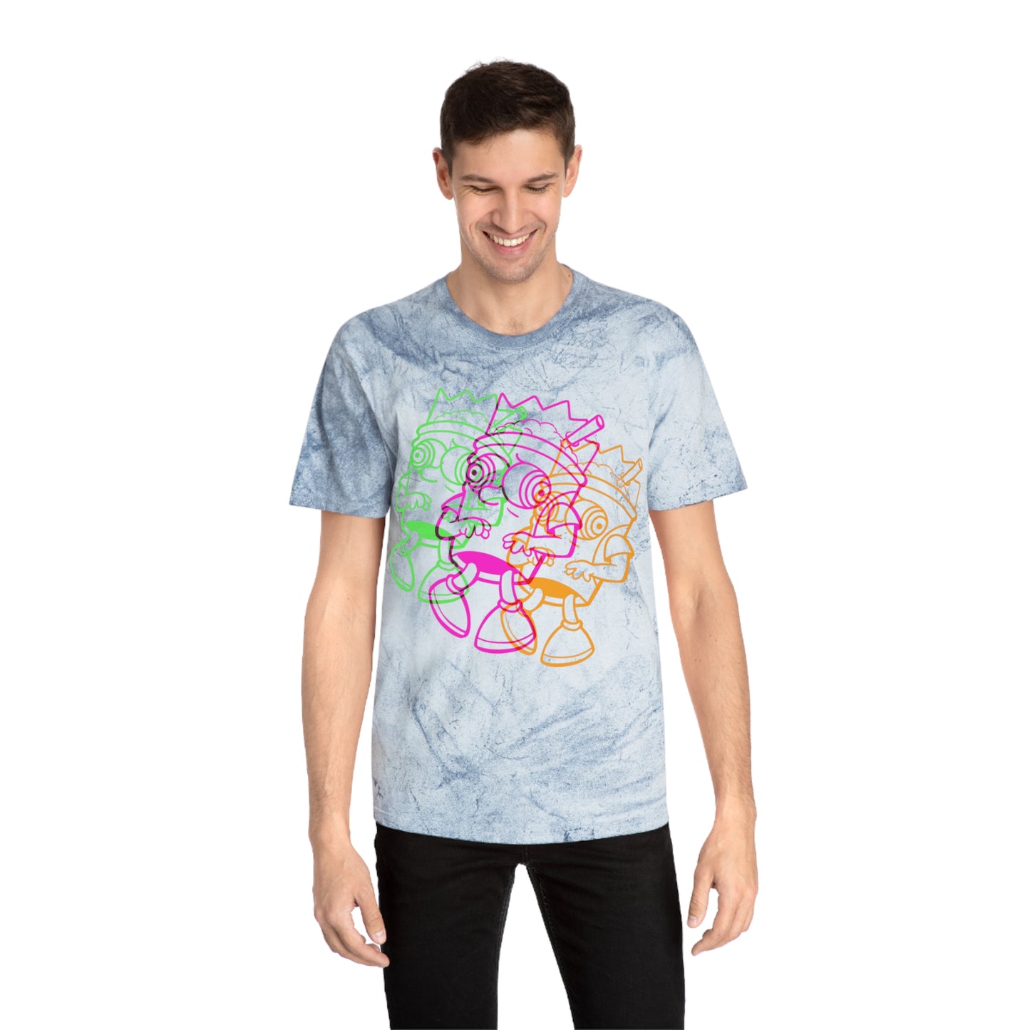 Squishee Addict color blast t-shirt