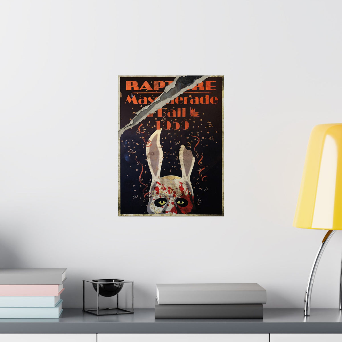 Spliced Masquerade Ball matte poster