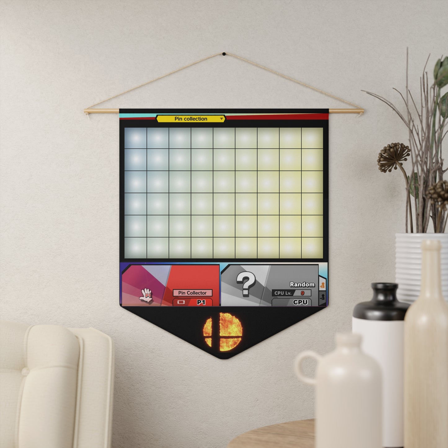 Super Smashing Pinventory Pennant