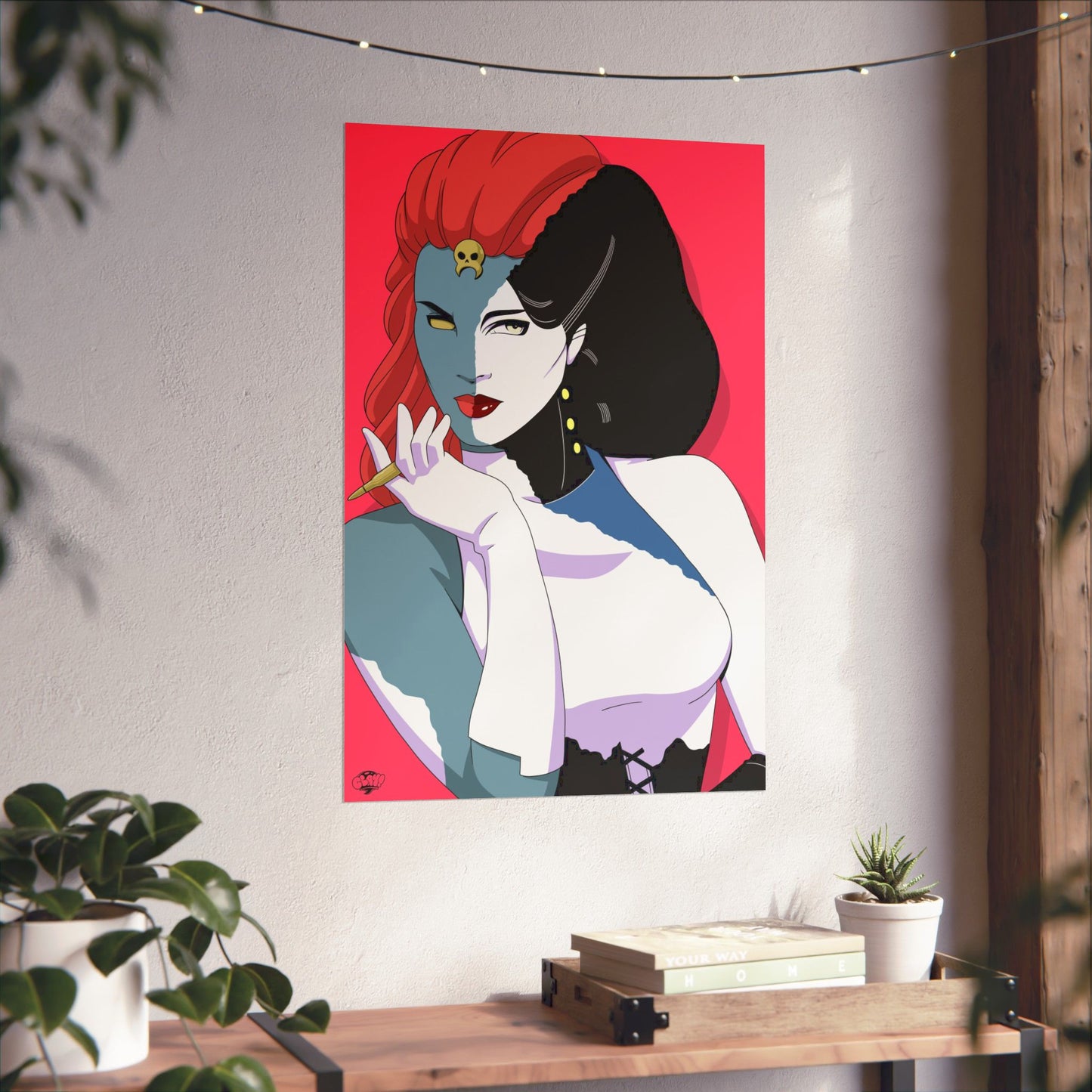 Shape Shiftin' matte poster