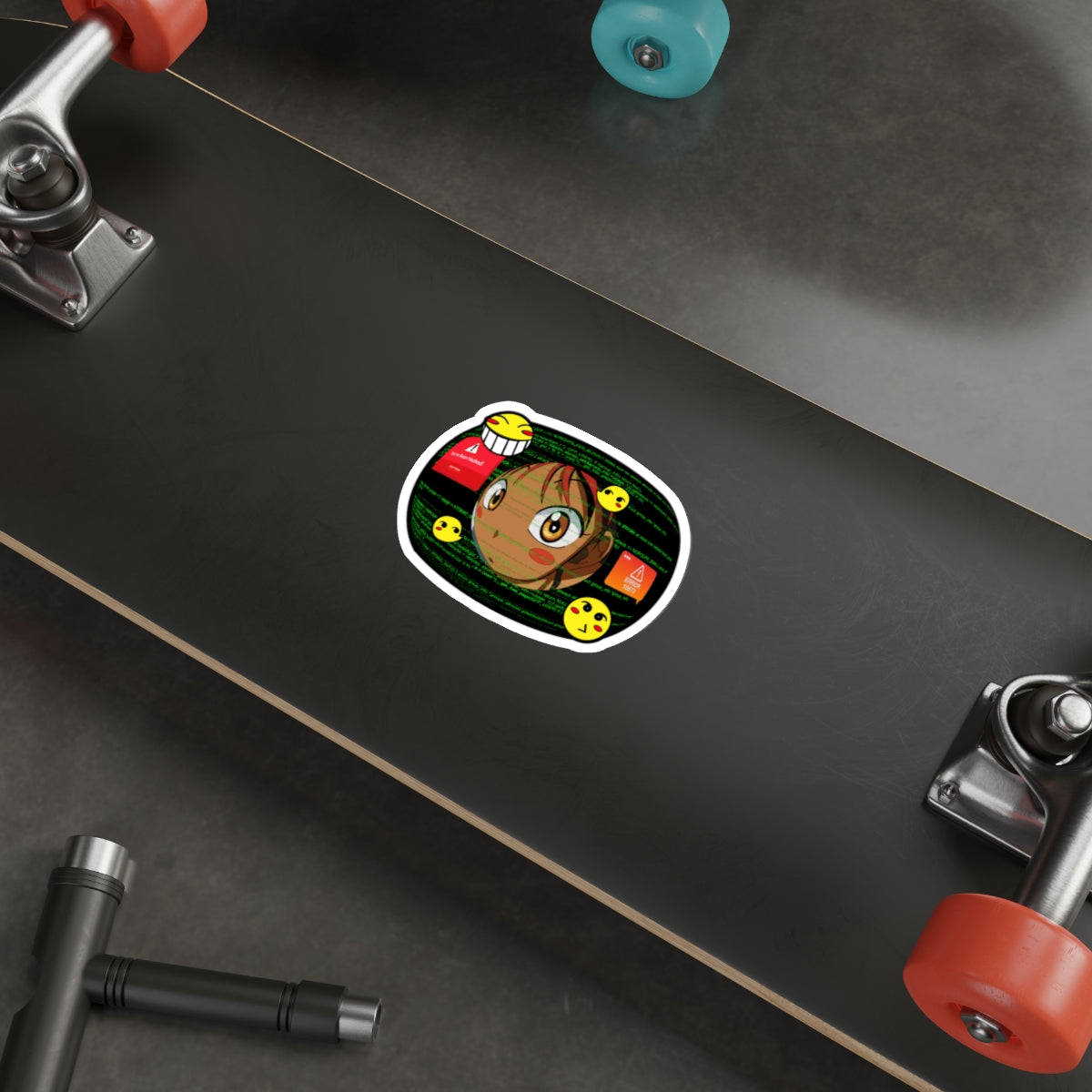 You've Been Hacked vinyl sticker
