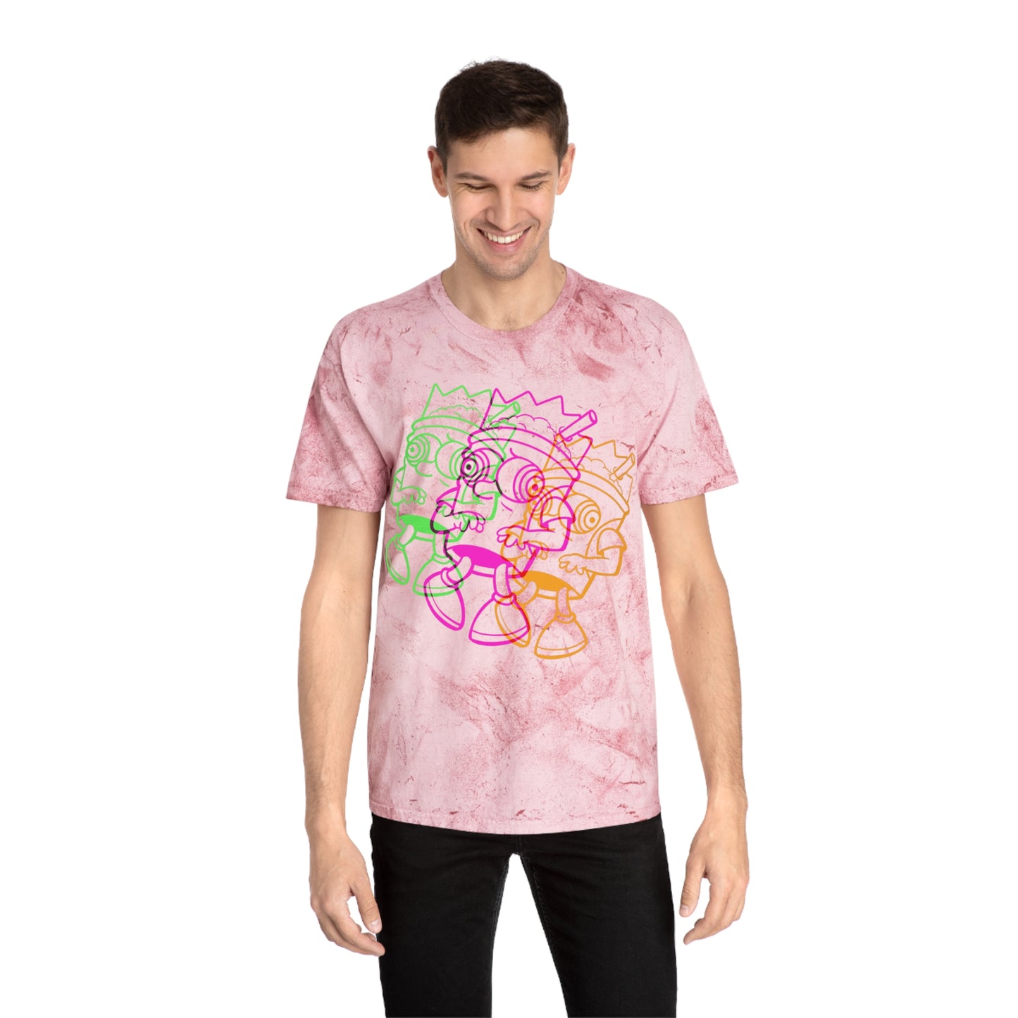 Squishee Addict color blast t-shirt